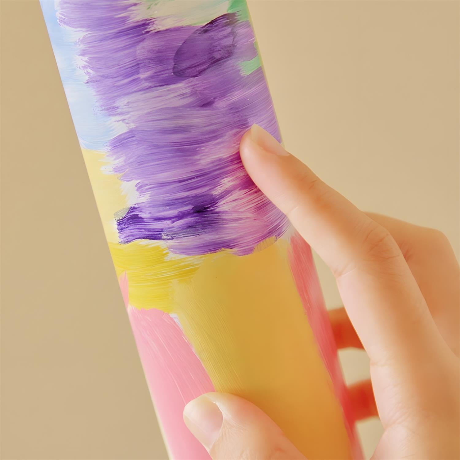 Colorbeam Art Deco Aluminum Floor Light