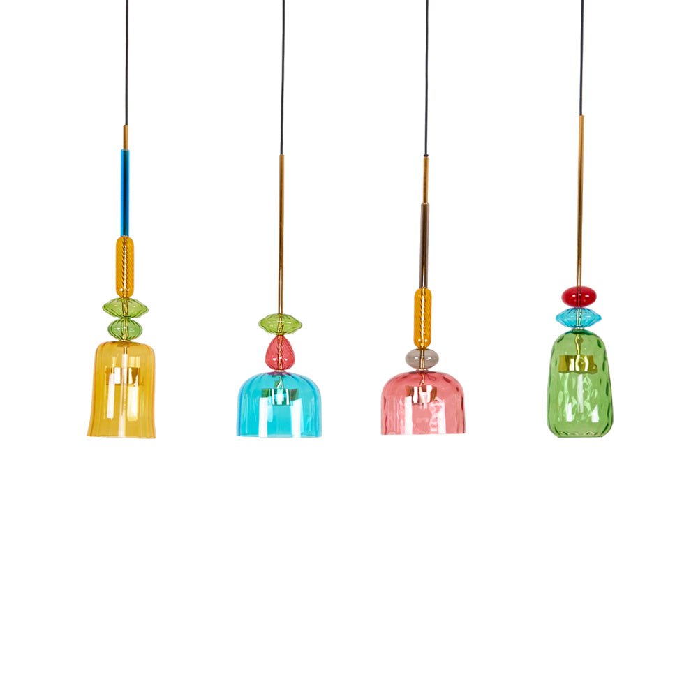 Muse Bohemian Glass Pendant Lamp - Blowlighting