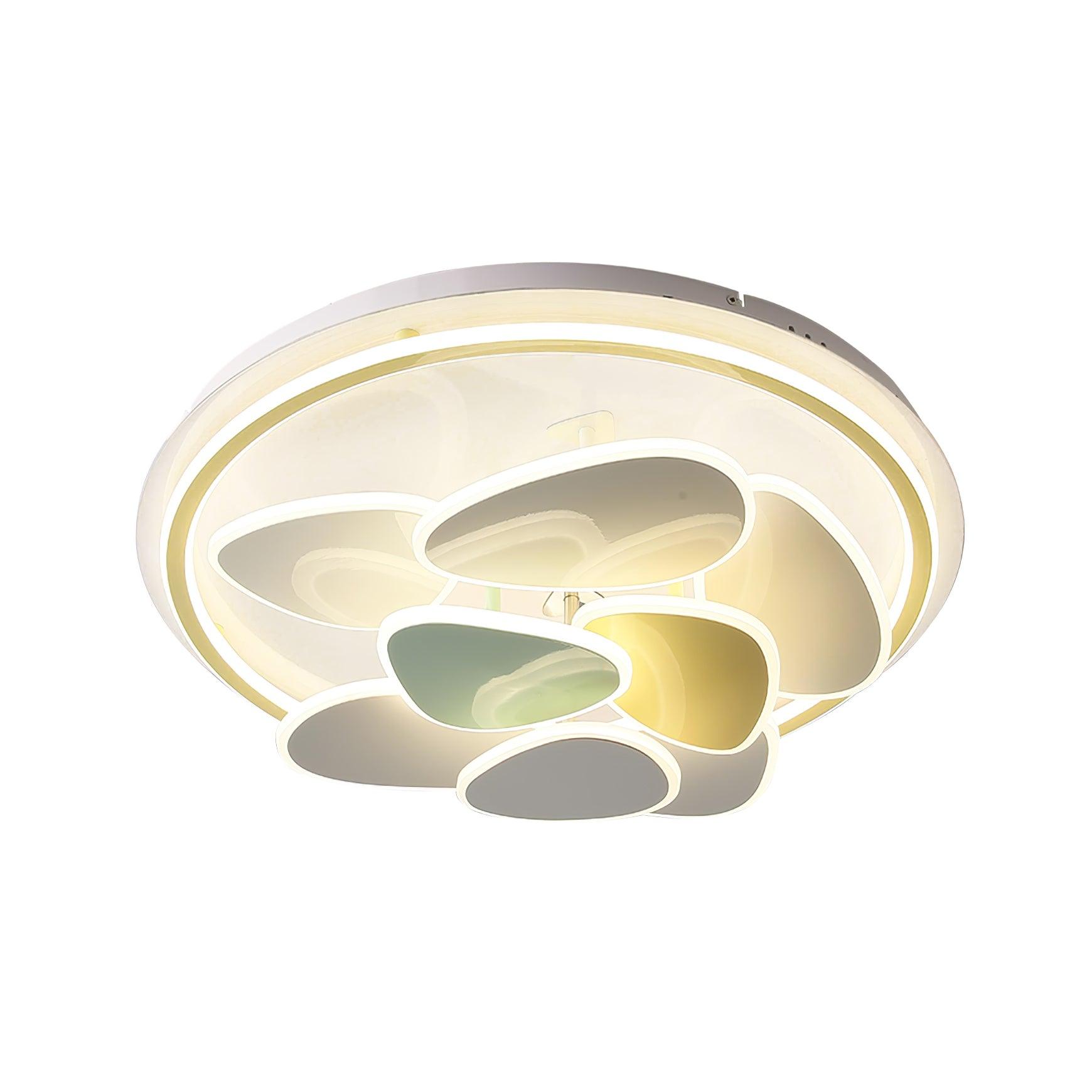 Colorful Cloud Round Ceiling Lamp - Blowlighting