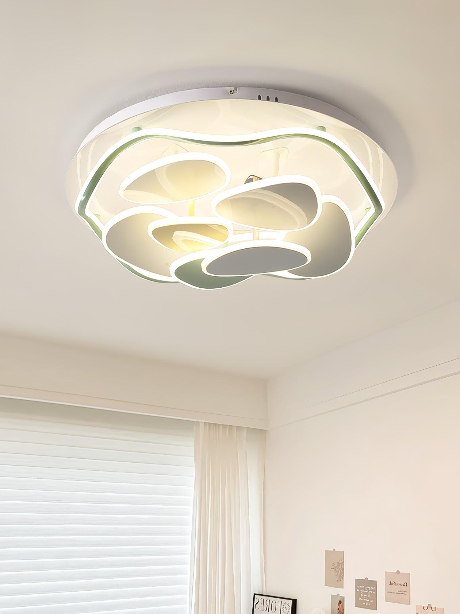 Colorful Cloud Round Ceiling Lamp - Blowlighting