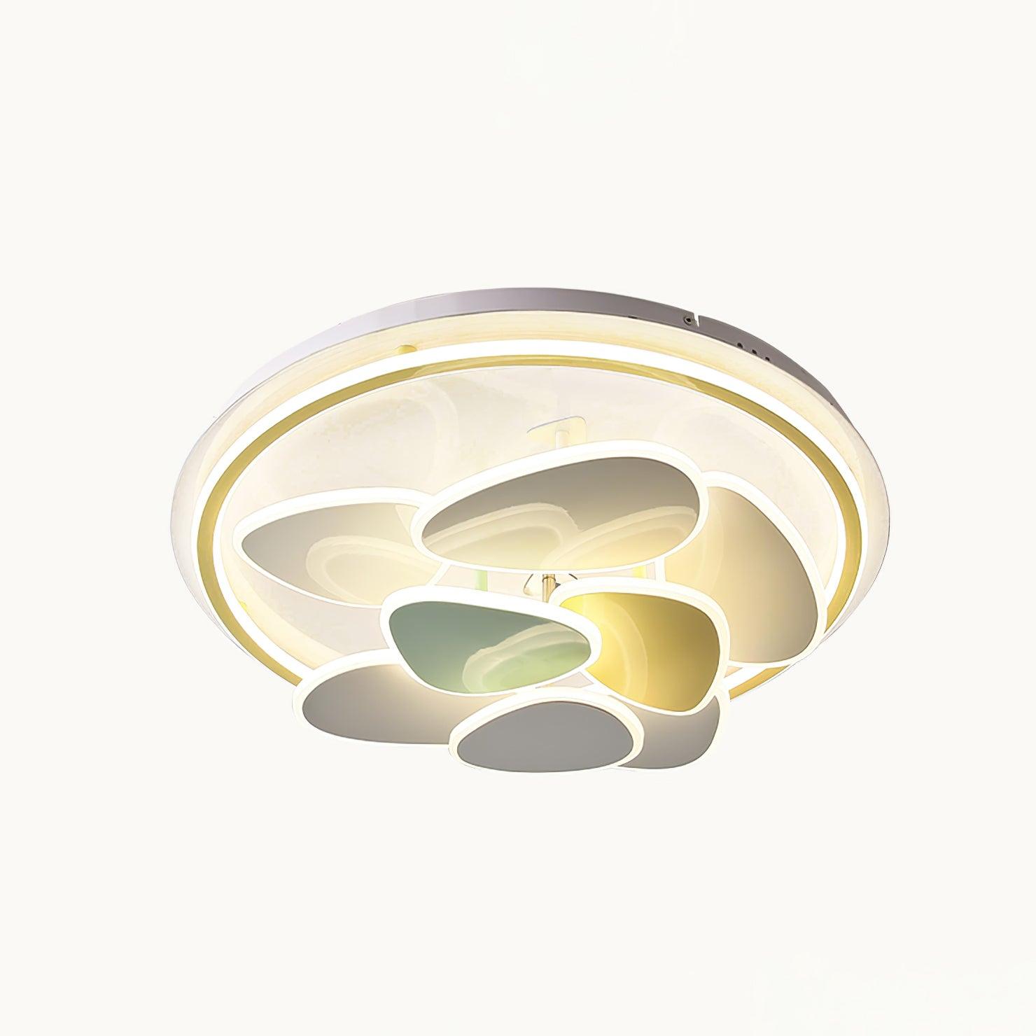 Colorful Cloud Round Ceiling Lamp - Blowlighting