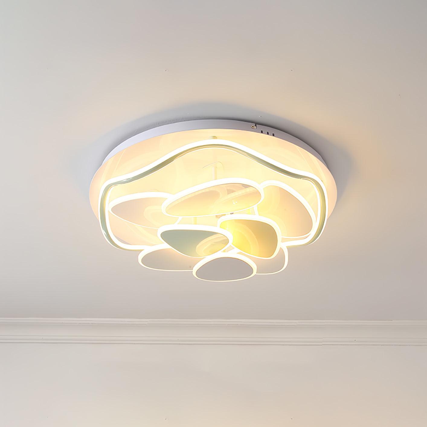 Colorful Cloud Round Ceiling Lamp - Blowlighting