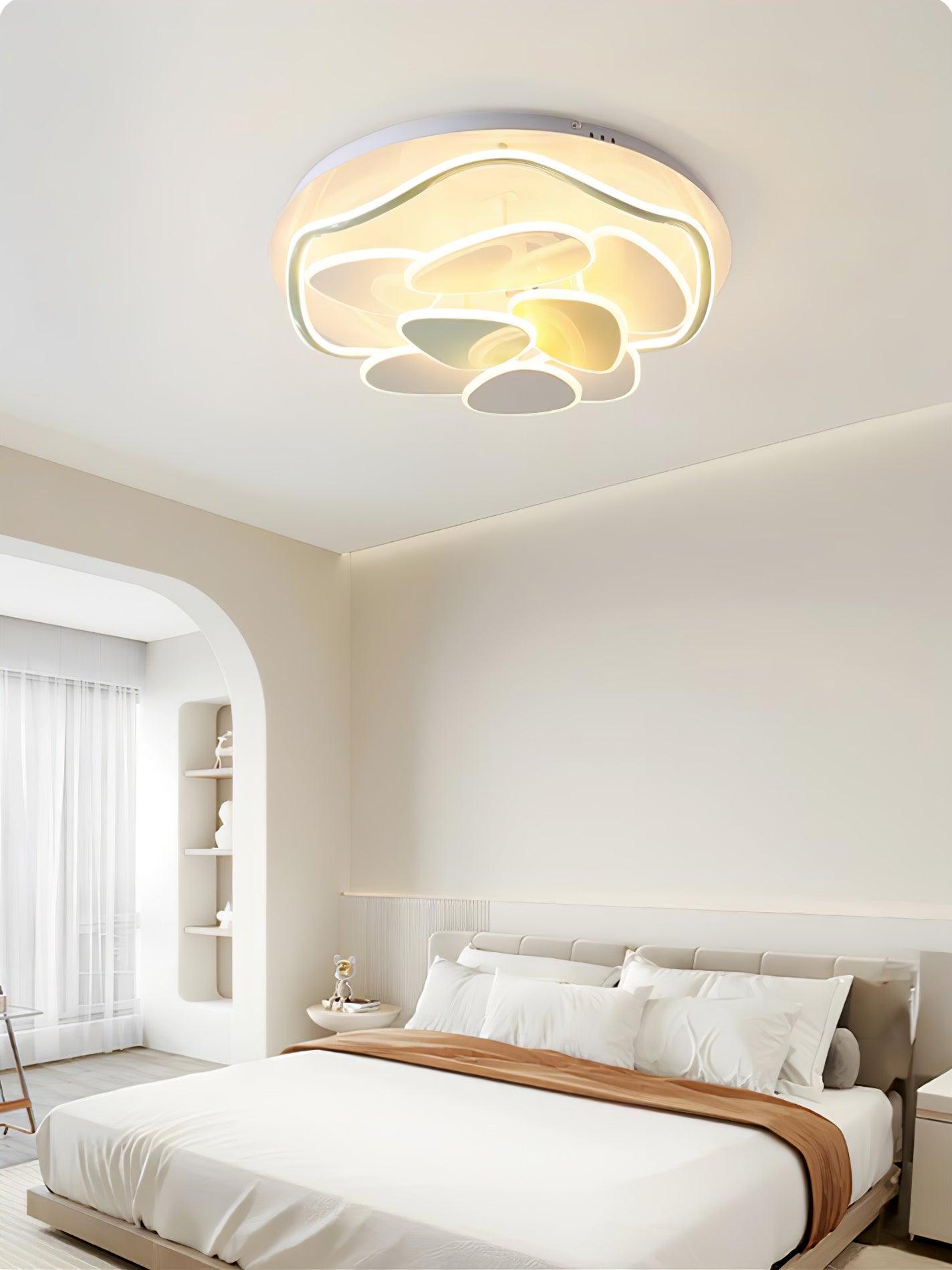 Colorful Cloud Round Ceiling Lamp - Blowlighting