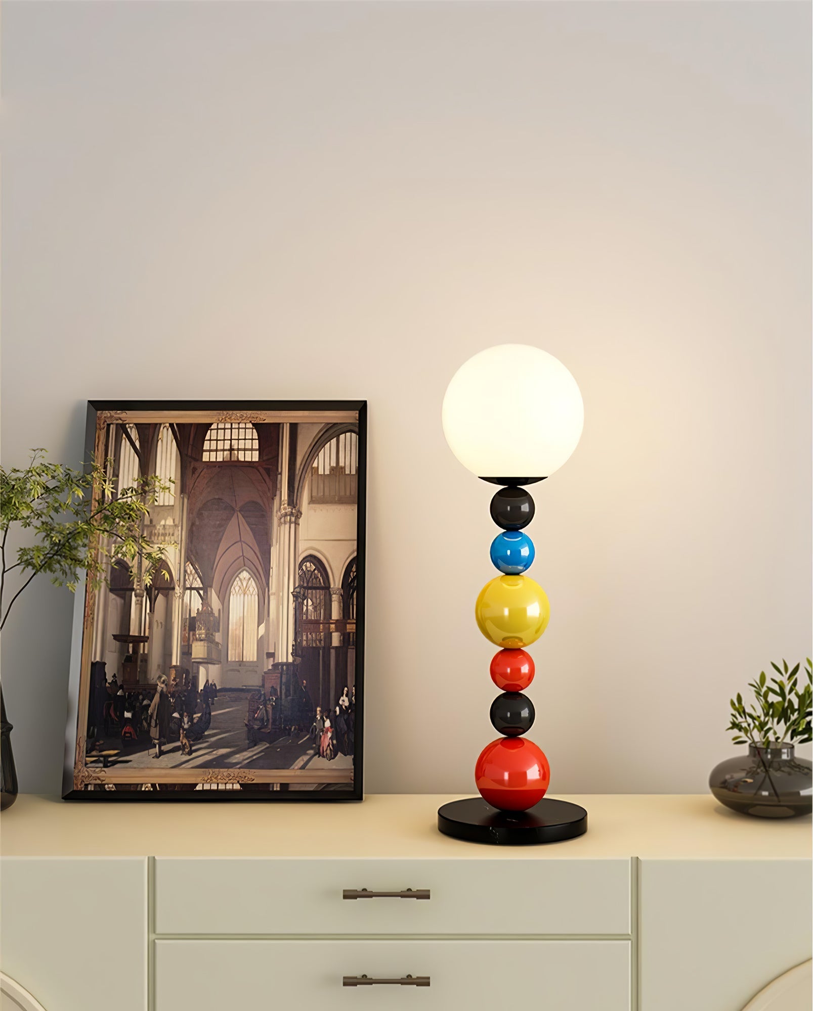 Colorful Round Ball Floor Lamp - Blowlighting
