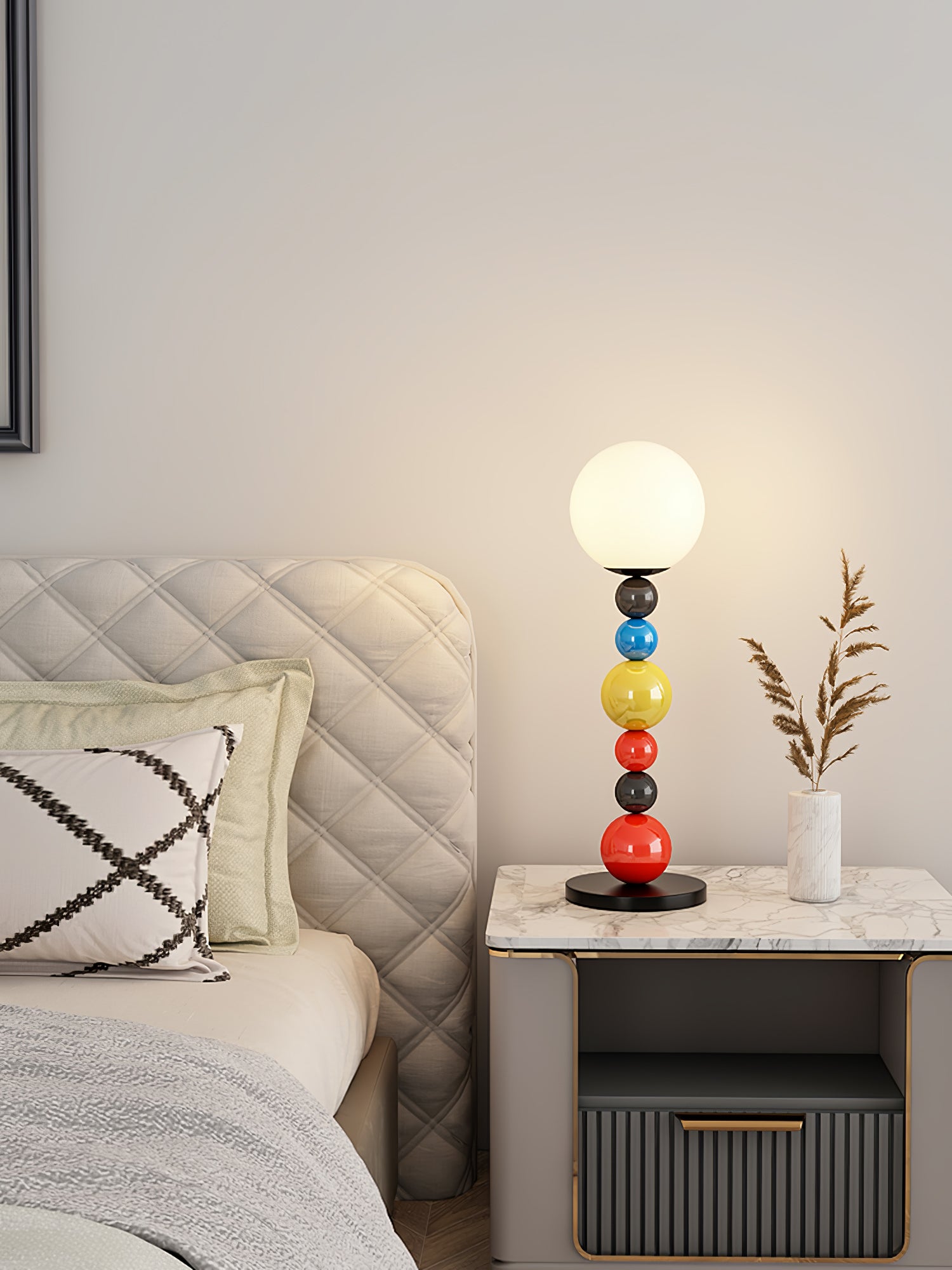 Colorful Round Ball Floor Lamp - Blowlighting