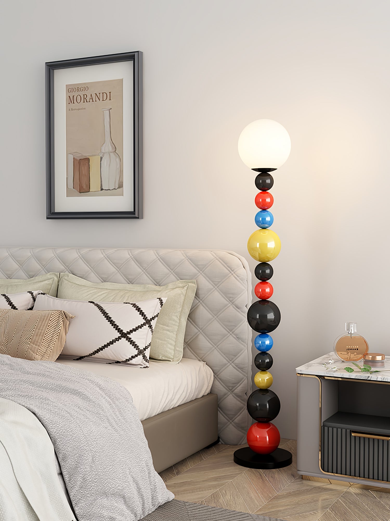 Colorful Round Ball Floor Lamp - Blowlighting
