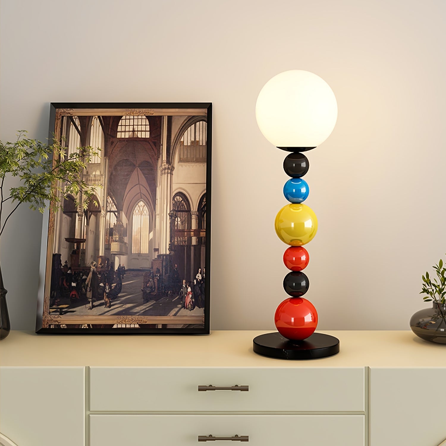 Colorful Round Ball Floor Lamp - Blowlighting