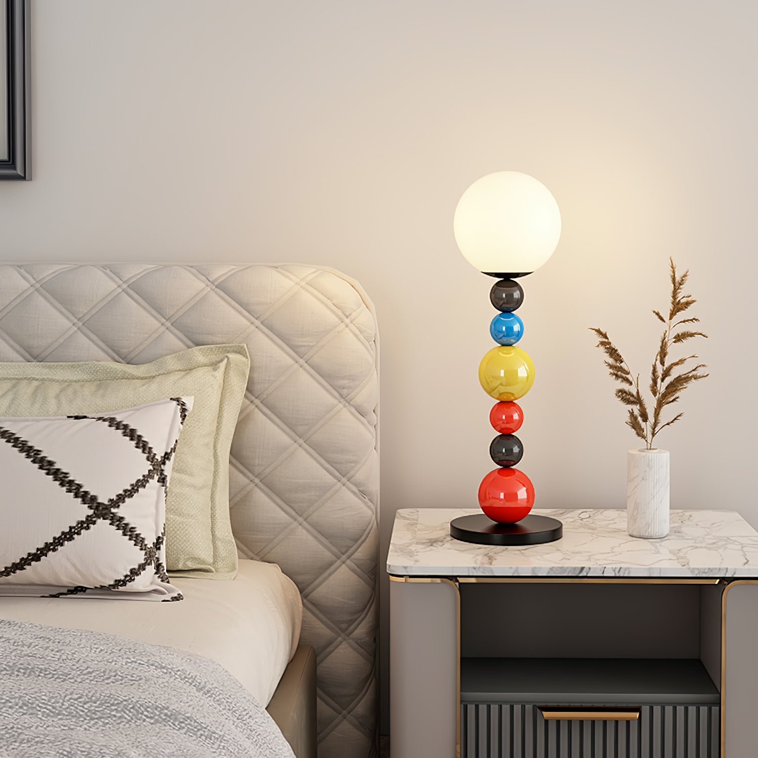 Colorful Round Ball Floor Lamp - Blowlighting