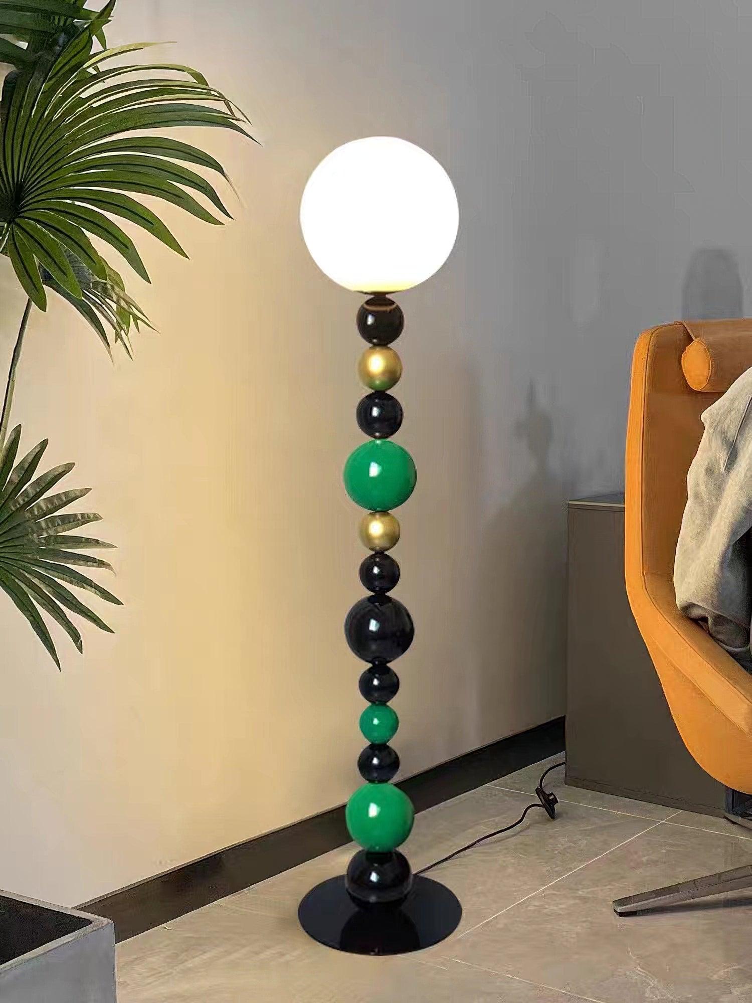 Colorful Round Ball Floor Lamp - Blowlighting