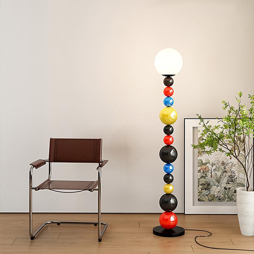 Colorful Round Ball Floor Lamp - Blowlighting