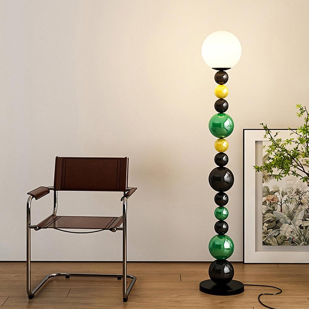 Colorful Round Ball Floor Lamp - Blowlighting