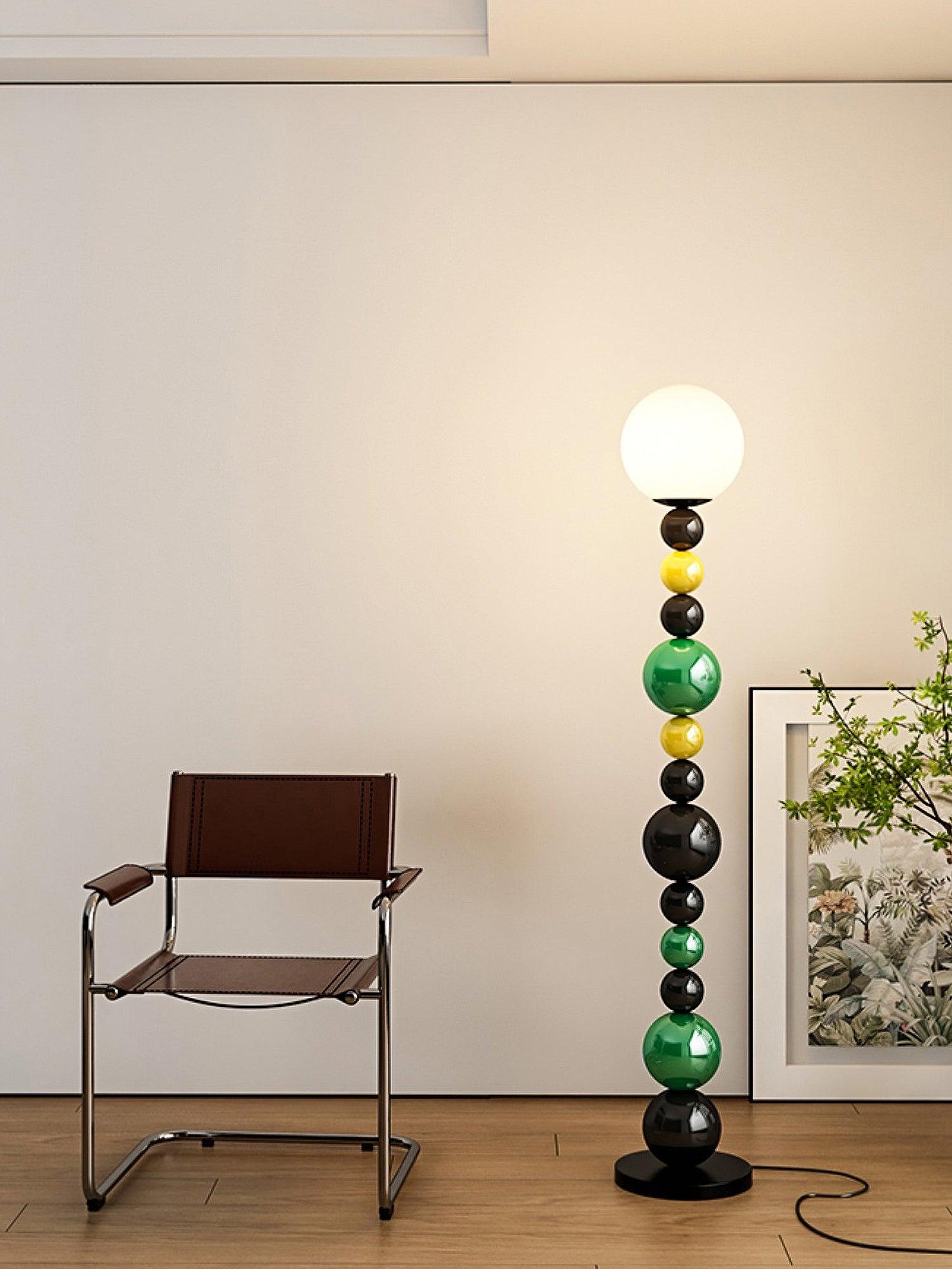 Colorful Round Ball Floor Lamp - Blowlighting