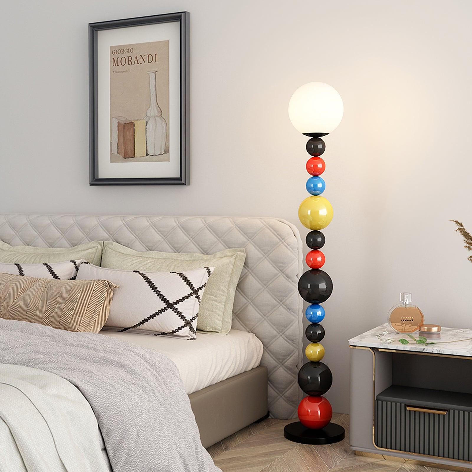 Colorful Round Ball Floor Lamp - Blowlighting