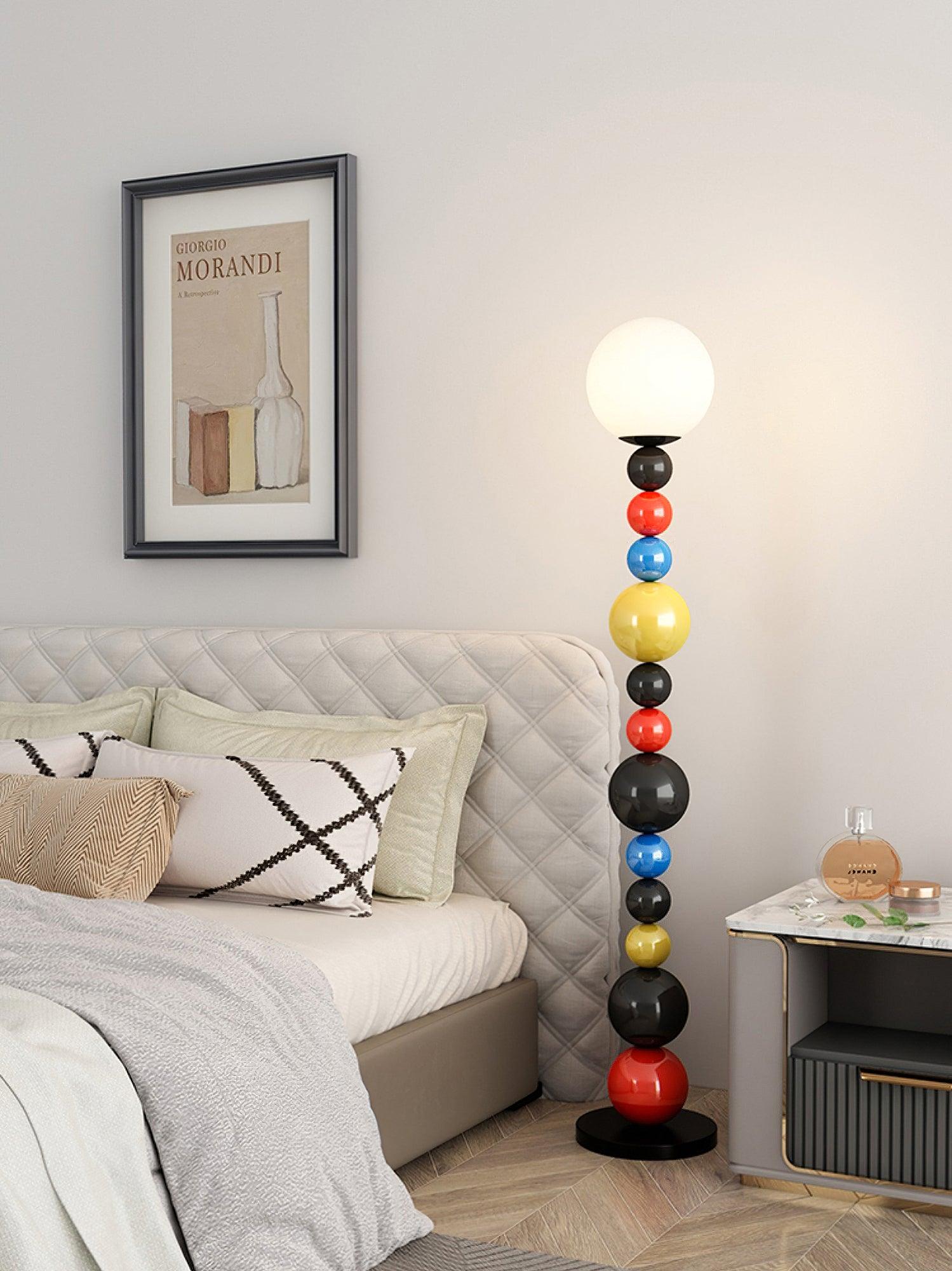 Colorful Round Ball Floor Lamp - Blowlighting