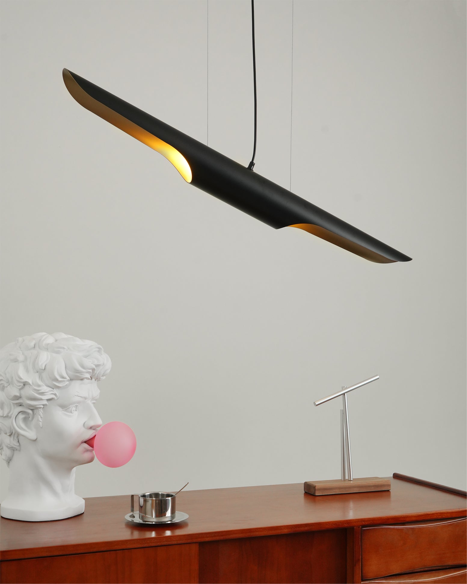 Coltrane Pipe Pendant Lights - Blowlighting