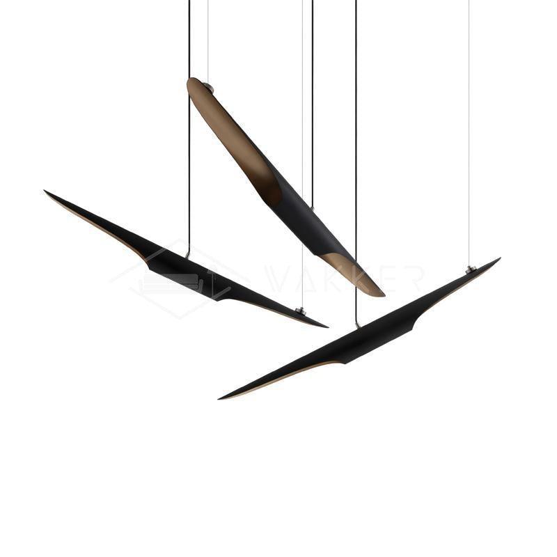 Coltrane Pipe Pendant Lights - Blowlighting