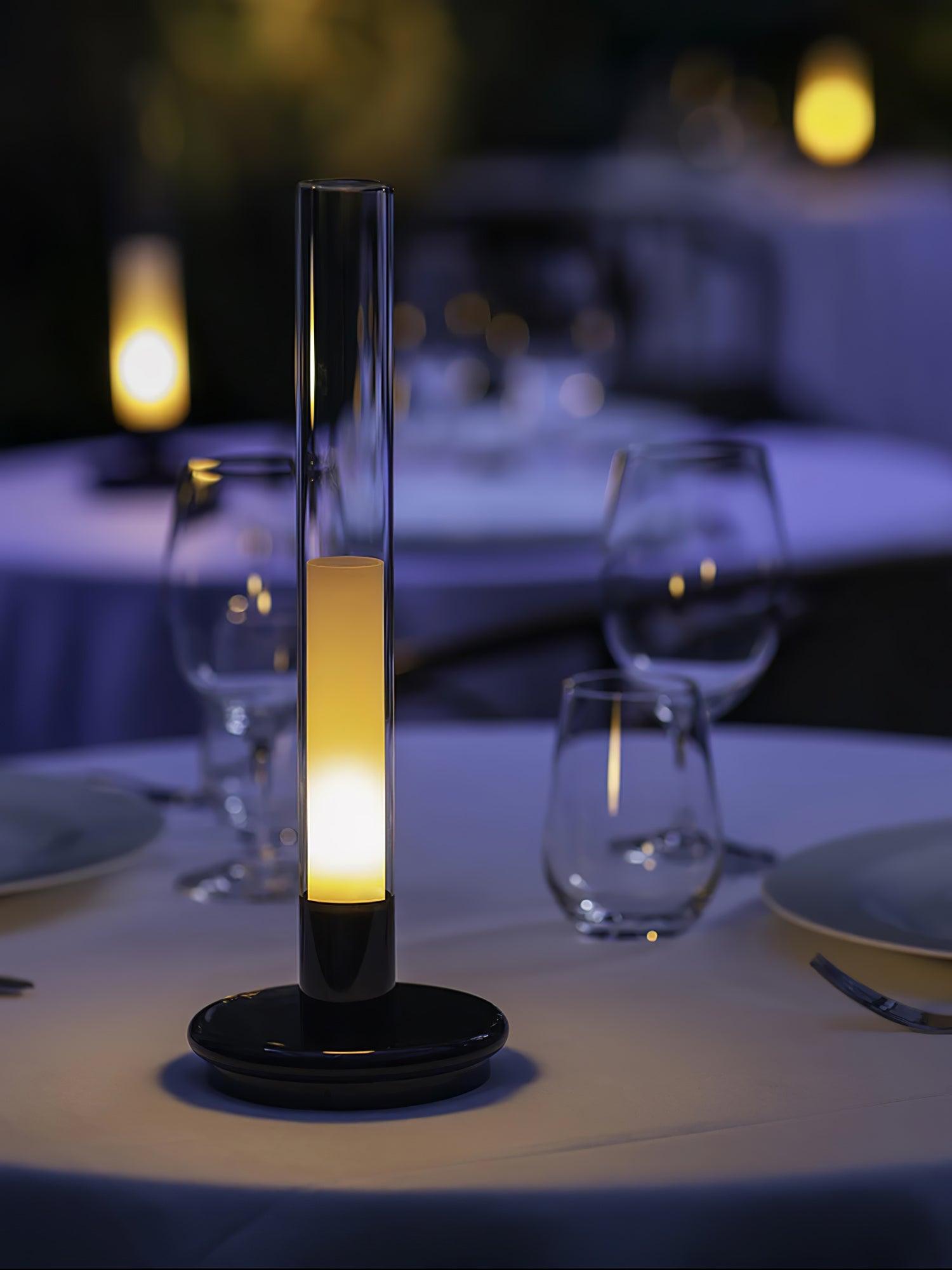 Column Built-in Battery Table Lamp - Blowlighting