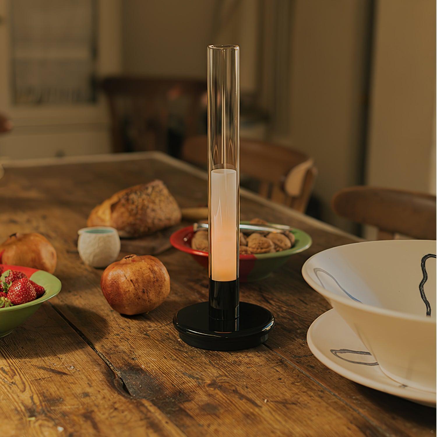 Column Built-in Battery Table Lamp - Blowlighting