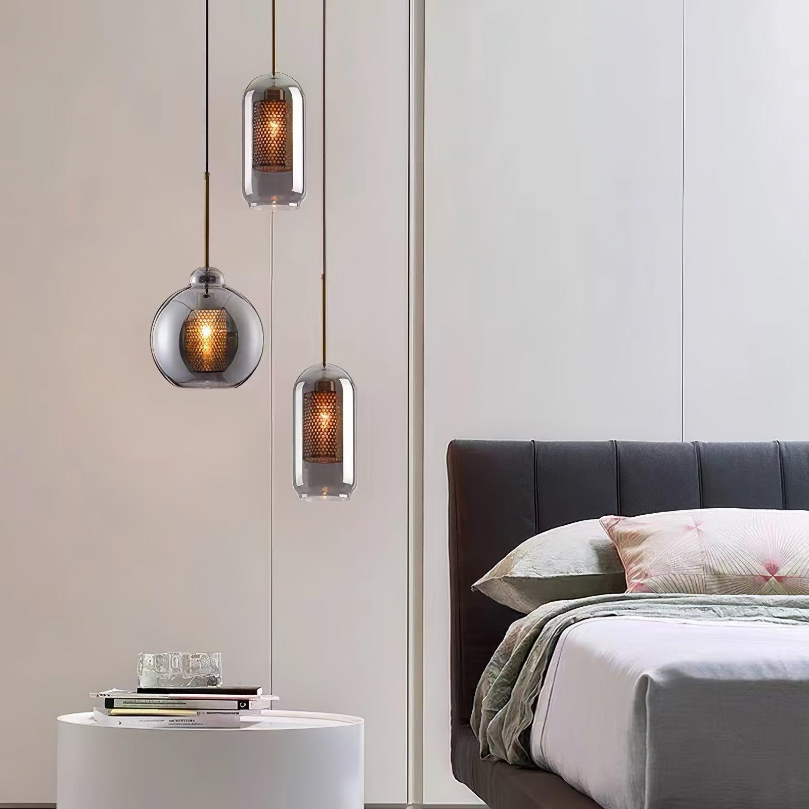 Combined Chiswick Glass Pendant Light - Blowlighting