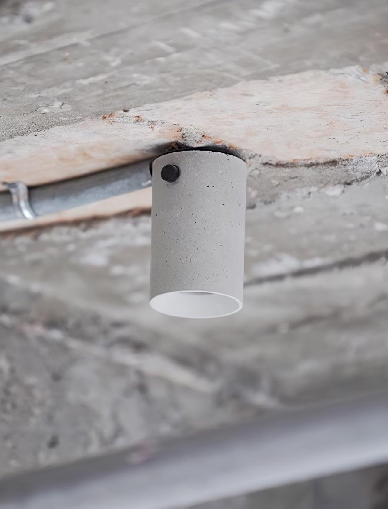 Concrete Ceiling Lamp - Blowlighting