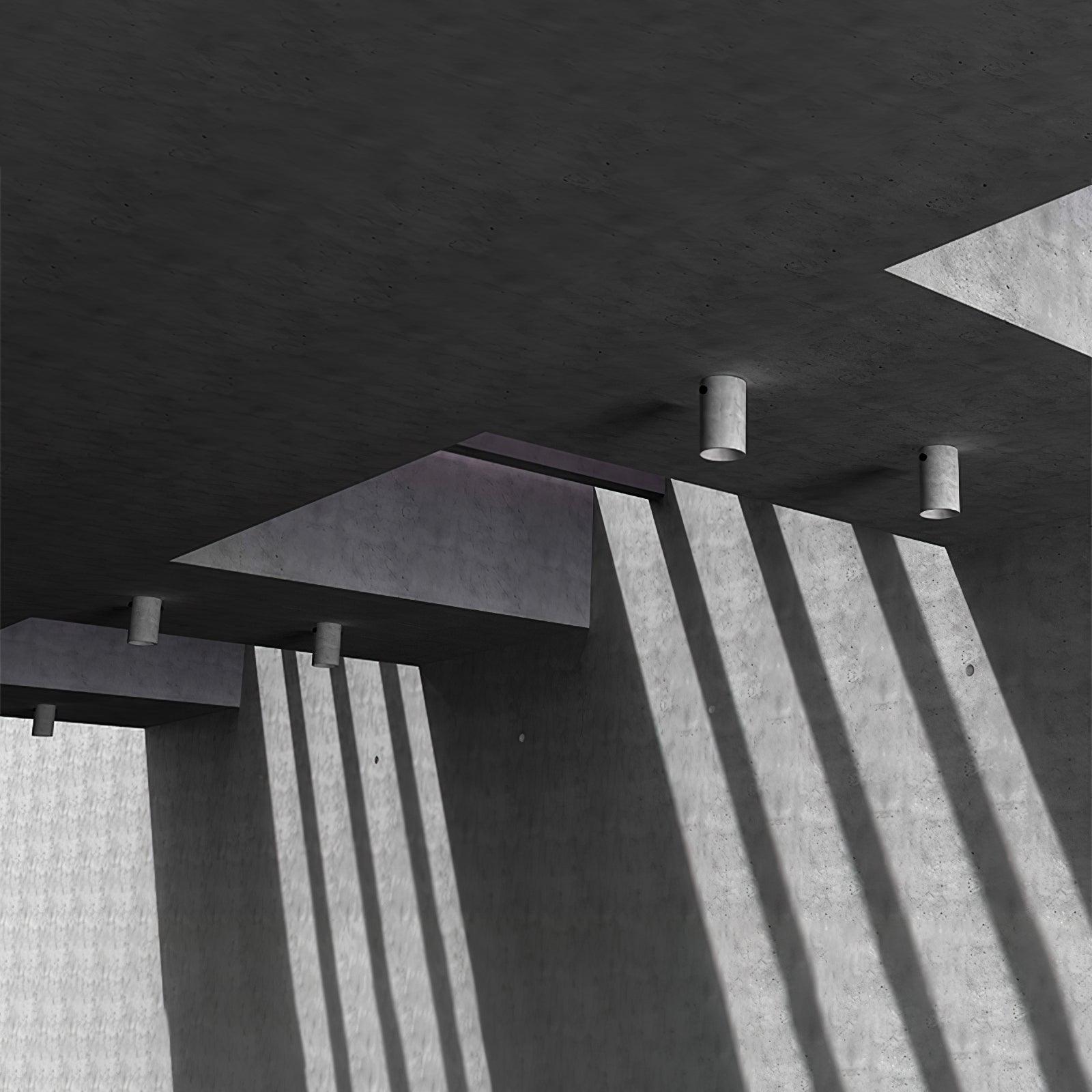 Concrete Ceiling Lamp - Blowlighting