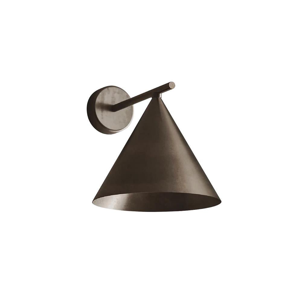 Forgecone Rustic Metal Cone Wall Light - Blowlighting