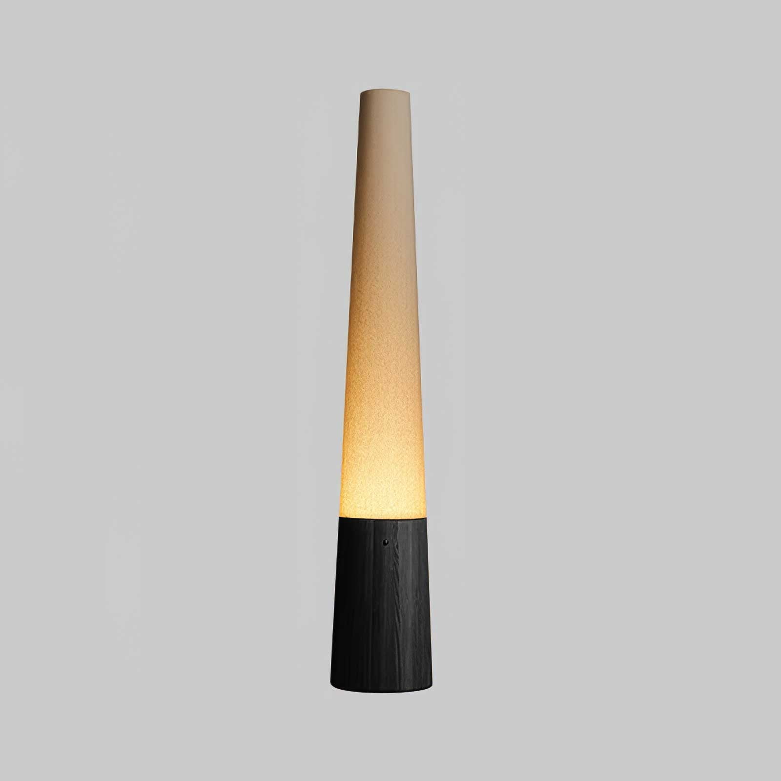 Cone Wooden Floor Lamp - Blowlighting