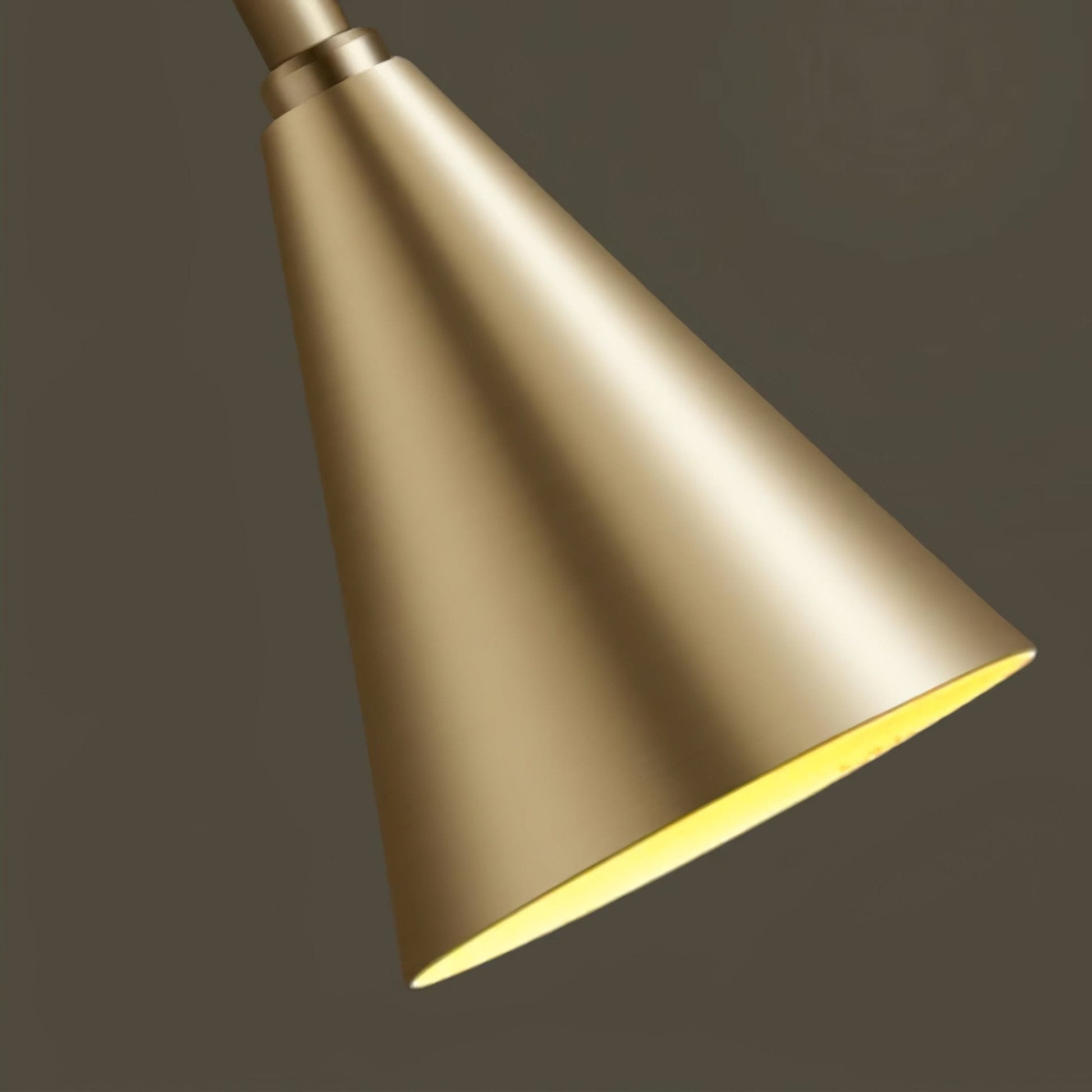 Conica Brass Pendant Light - Blowlighting