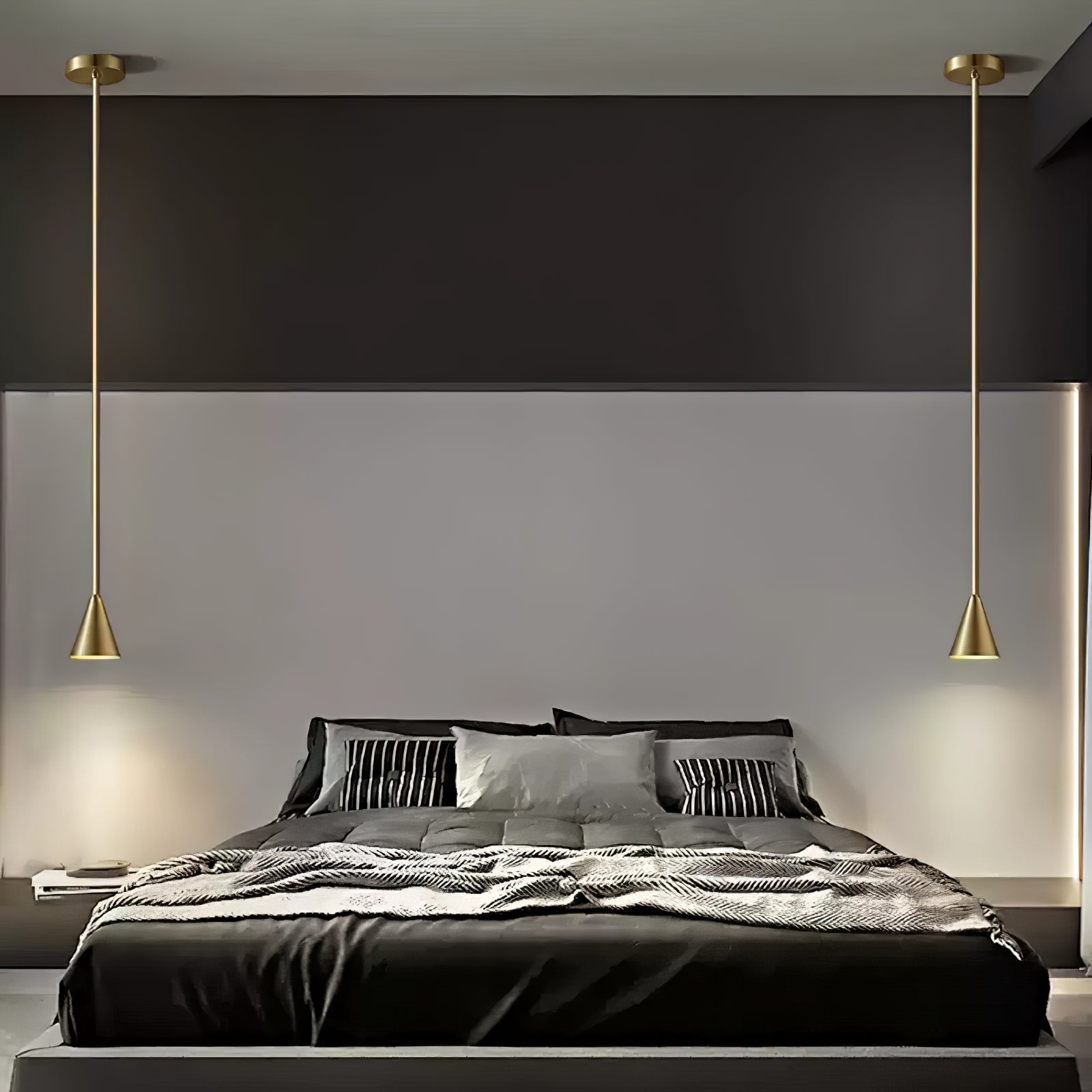 Conica Brass Pendant Light - Blowlighting