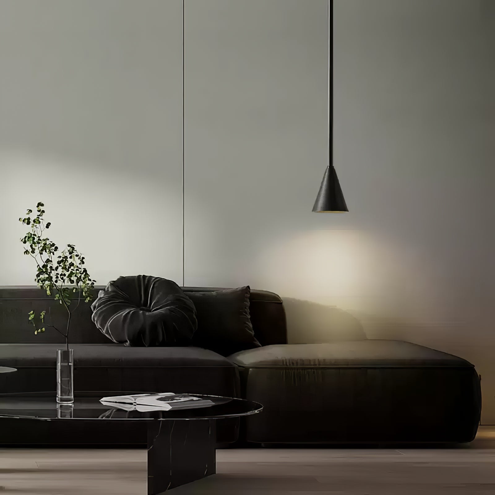 Conica Brass Pendant Light - Blowlighting