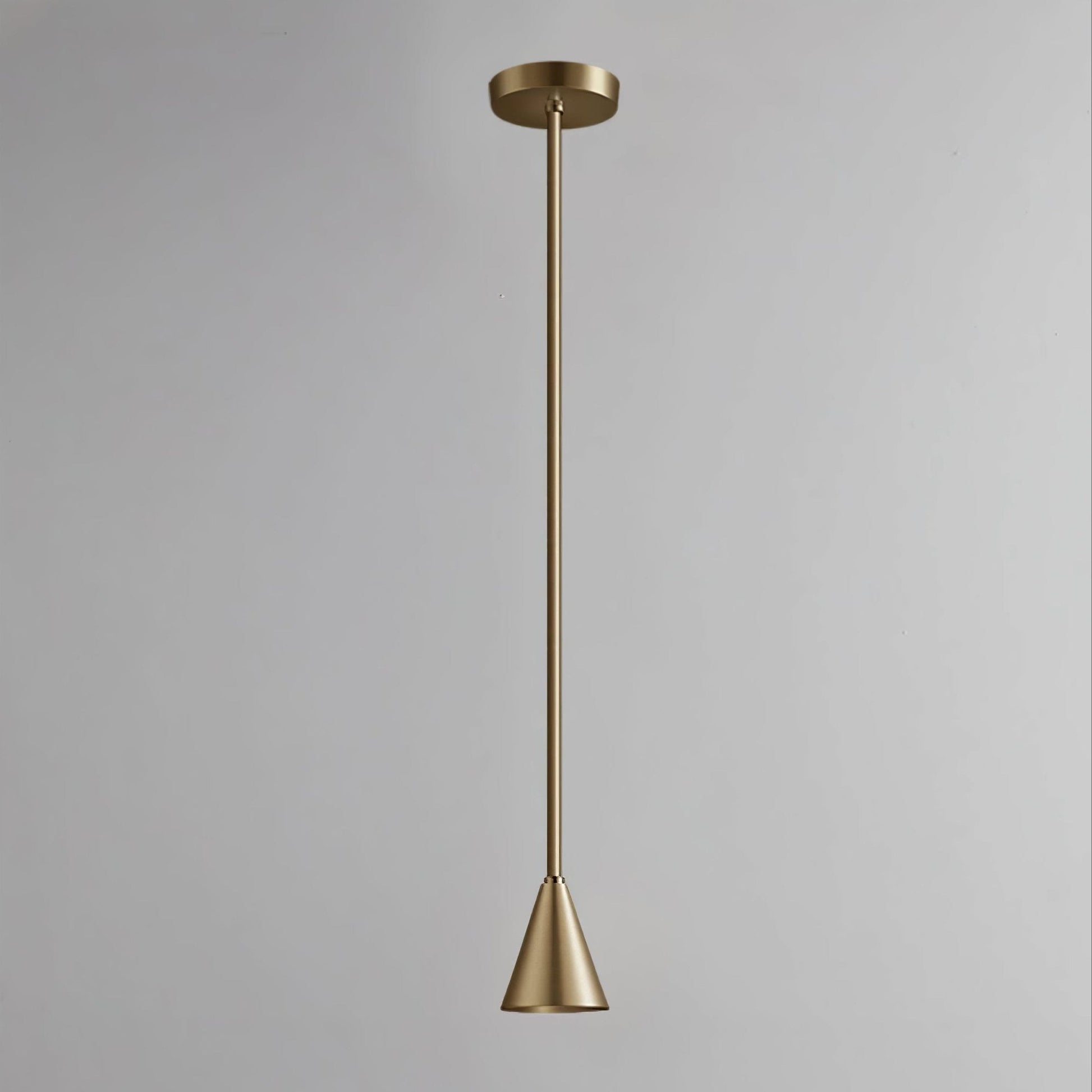Conica Brass Pendant Light - Blowlighting
