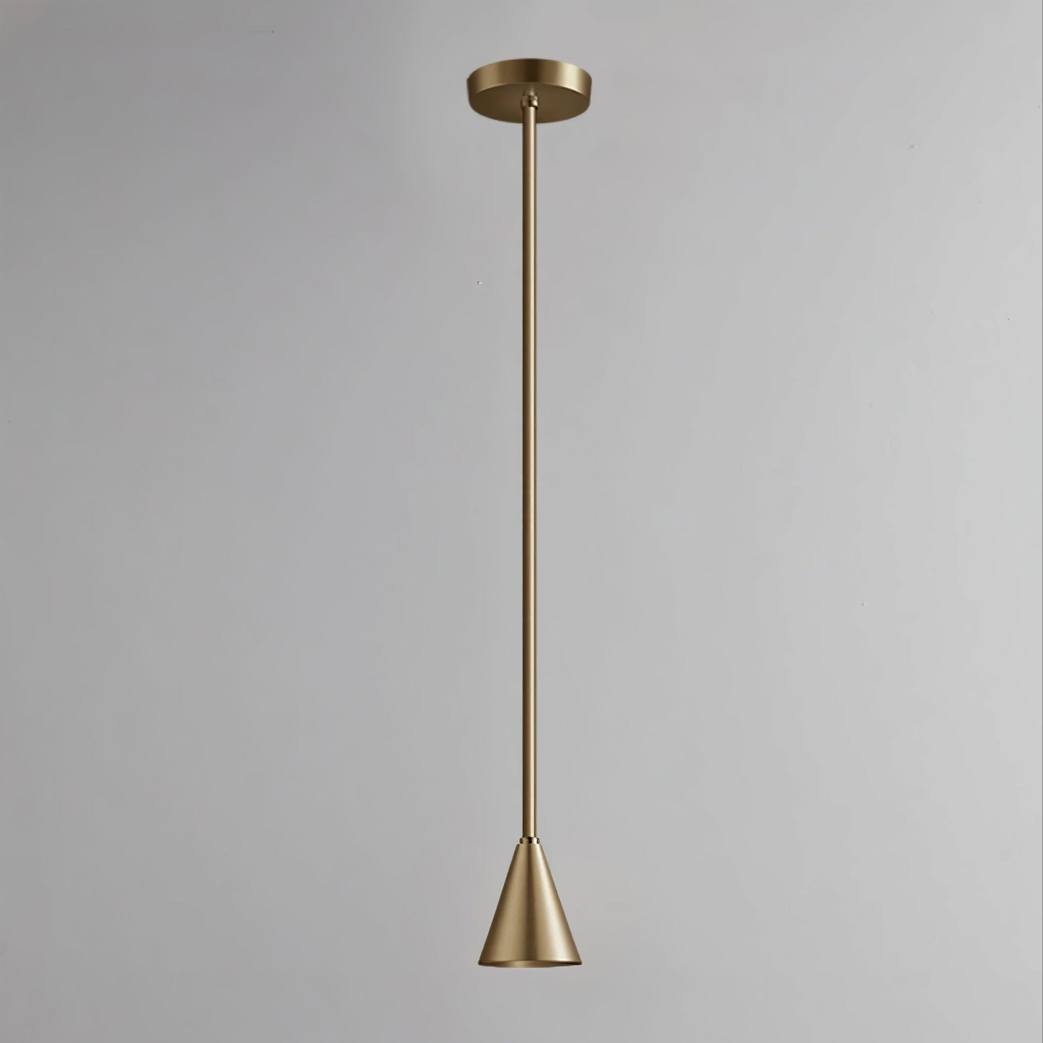 Conica Brass Pendant Light - Blowlighting