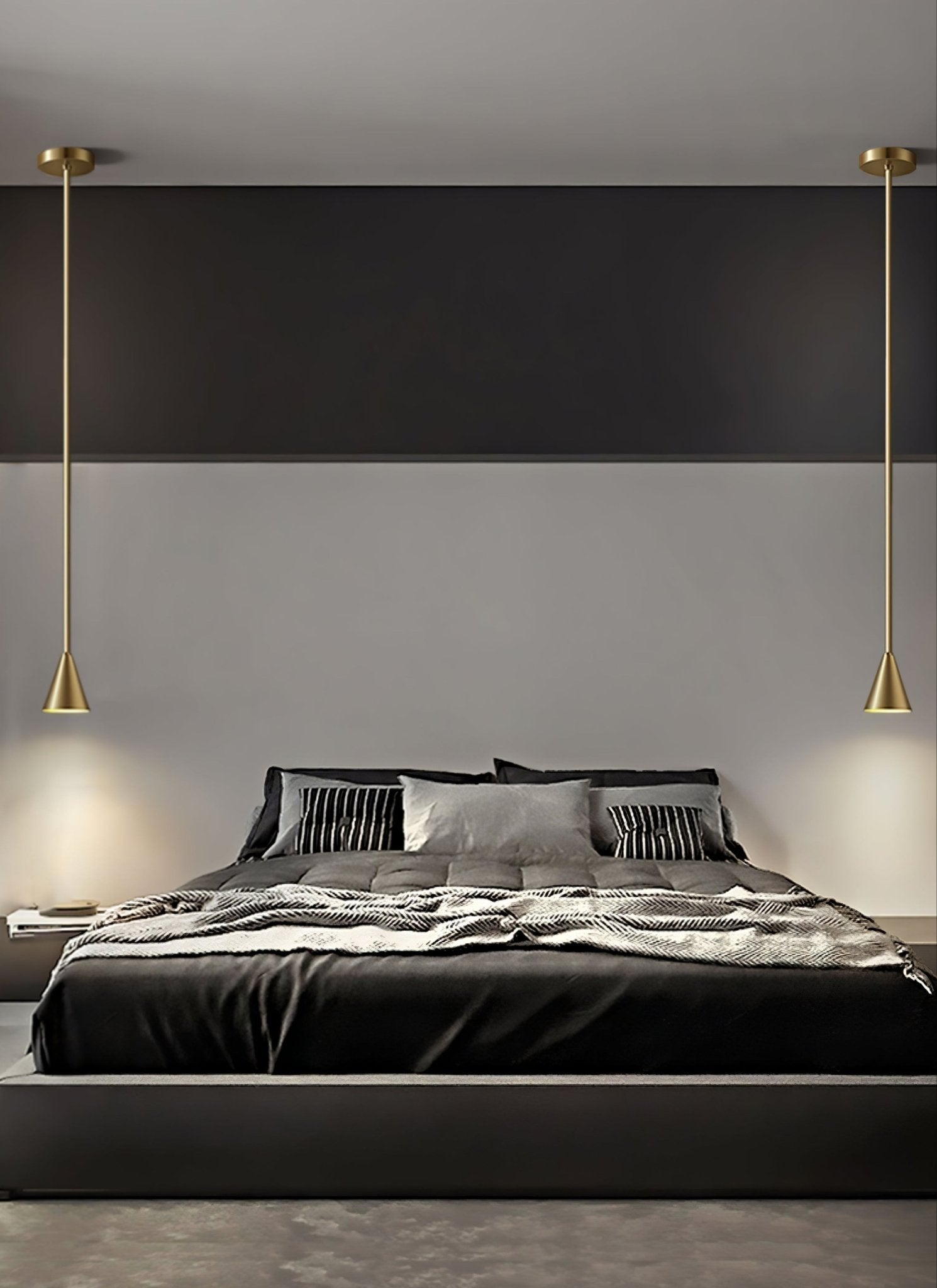 Conica Brass Pendant Light - Blowlighting