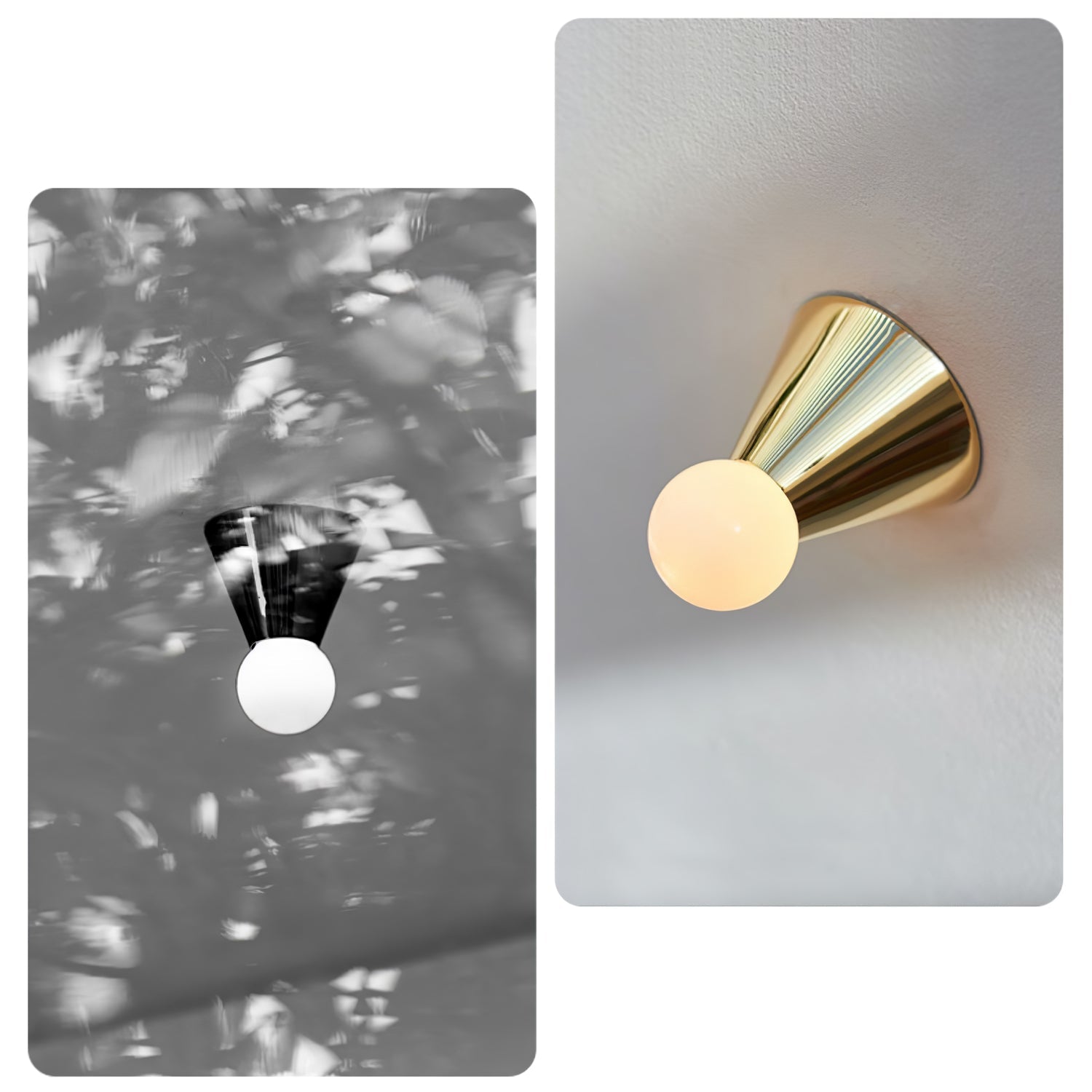 Conical Ceiling Lamp - Blowlighting
