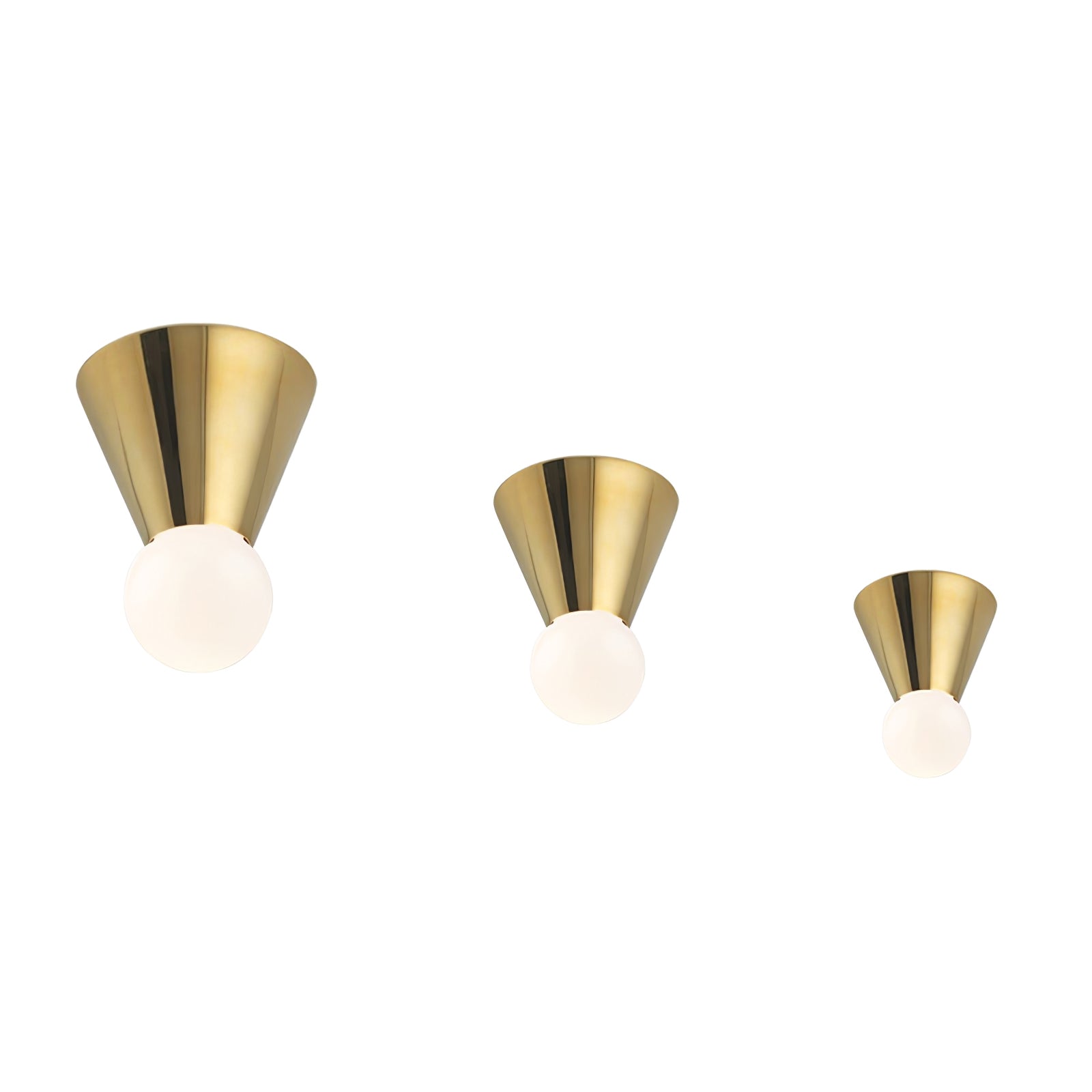 Conical Ceiling Lamp - Blowlighting