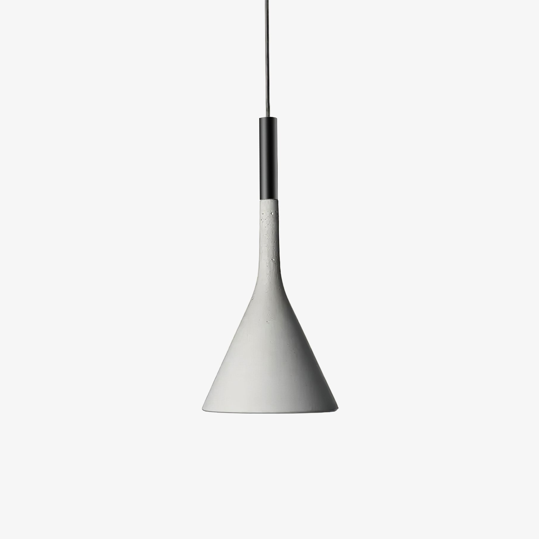 Conical Concrete Pendant Light - Blowlighting