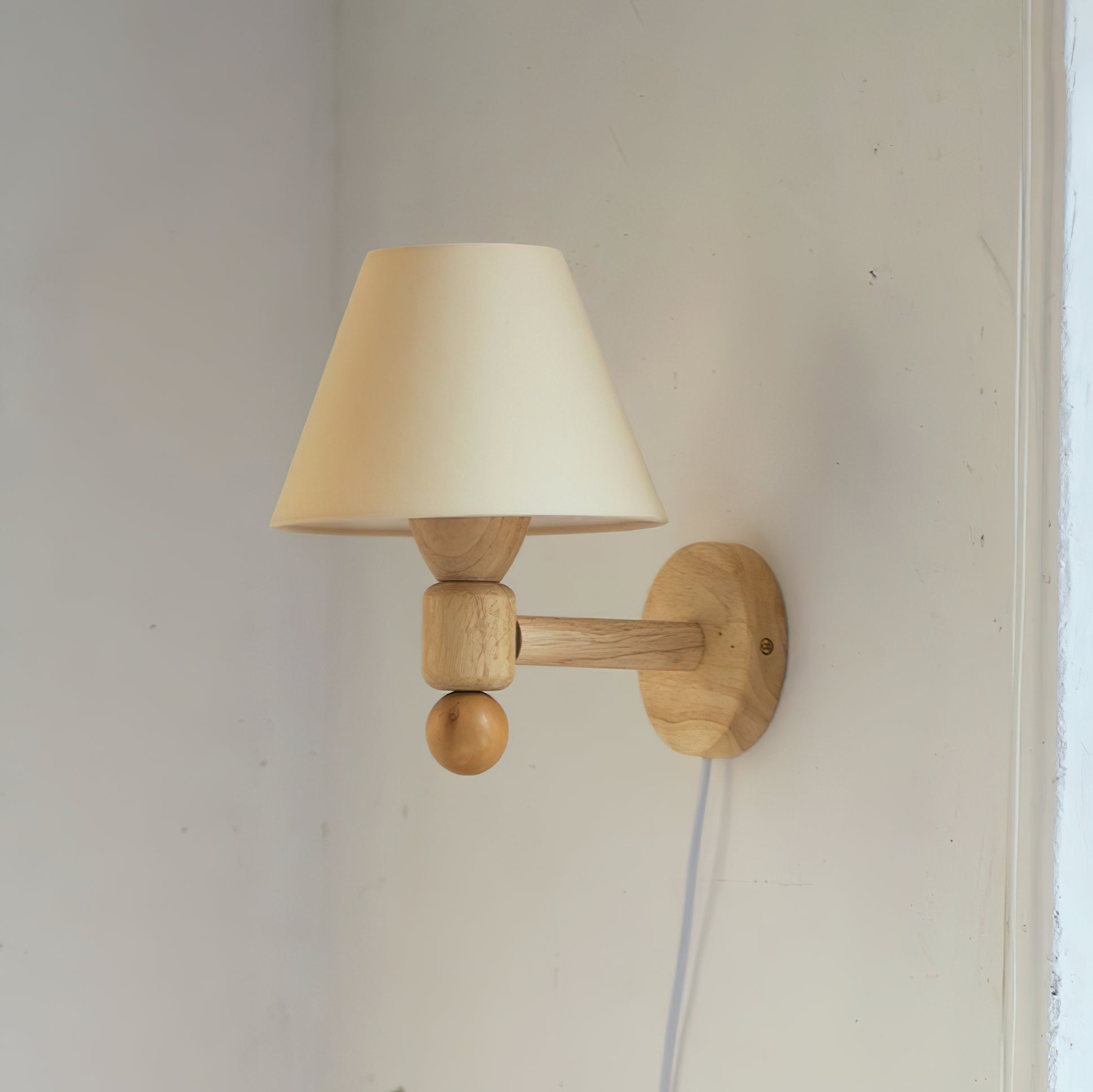 Contrast Modern Wood Wall Light