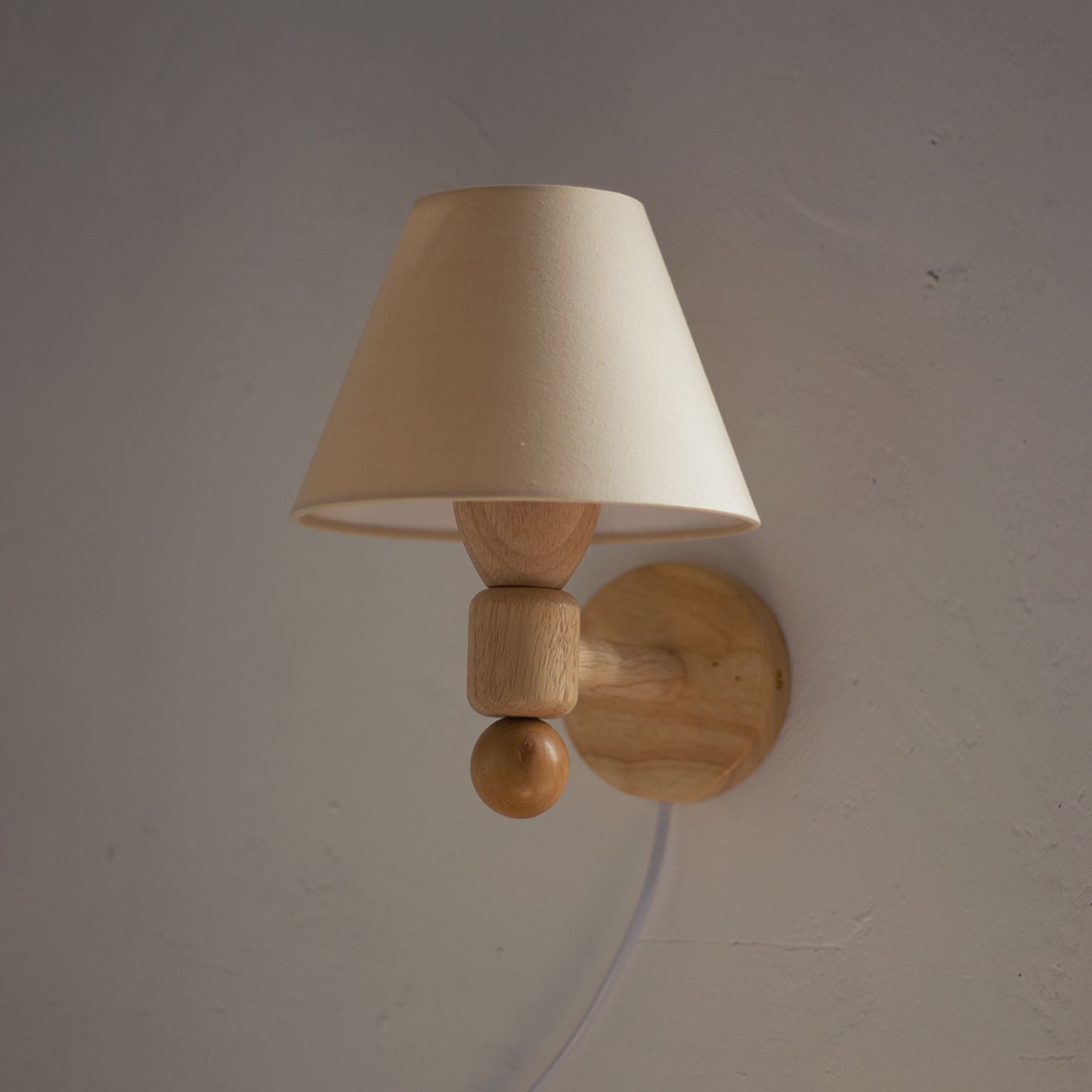 Contrast Modern Wood Wall Light