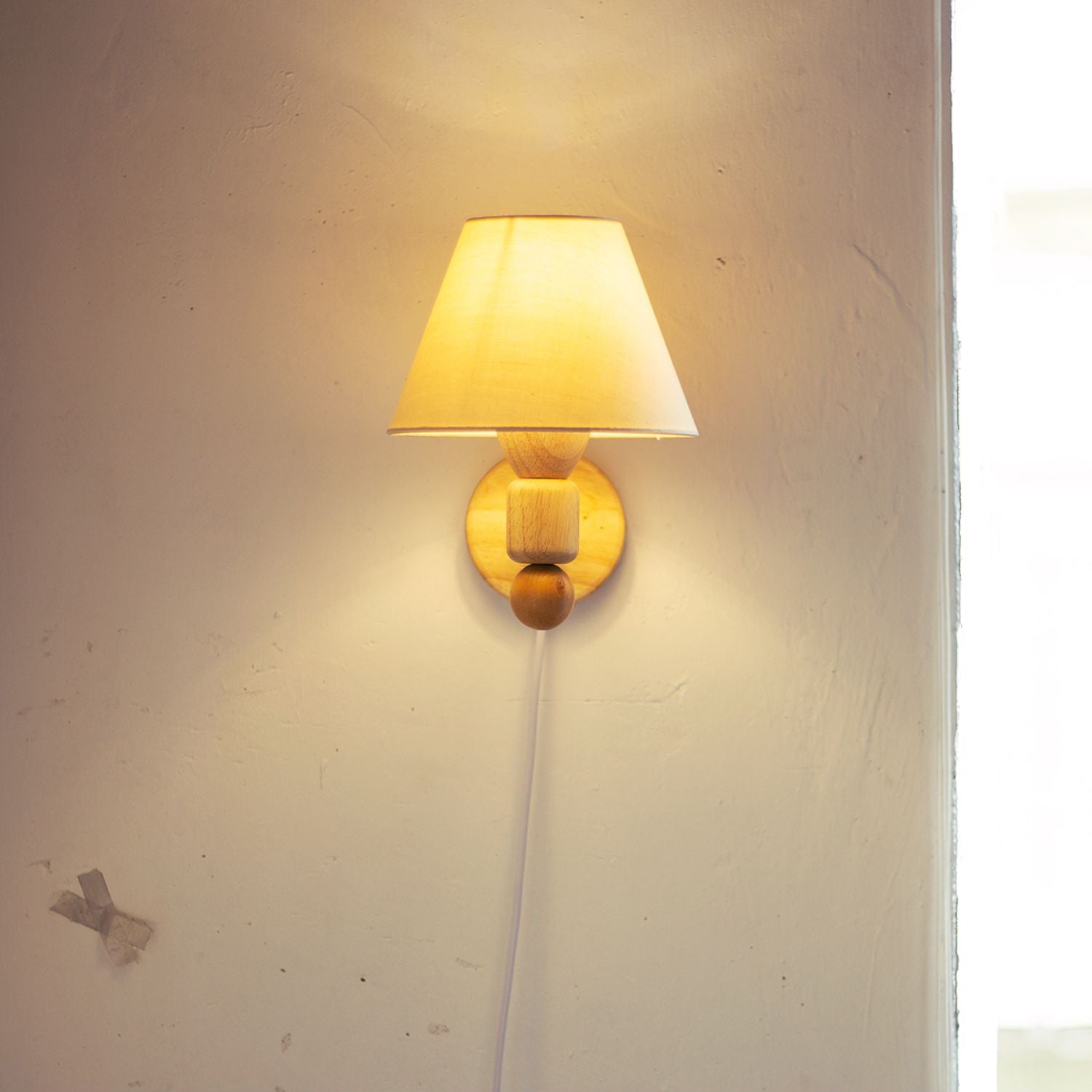 Contrast Modern Wood Wall Light
