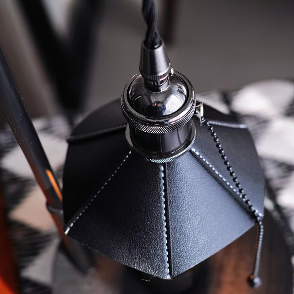Cordero Wooden Stool Table Lamp - Blowlighting