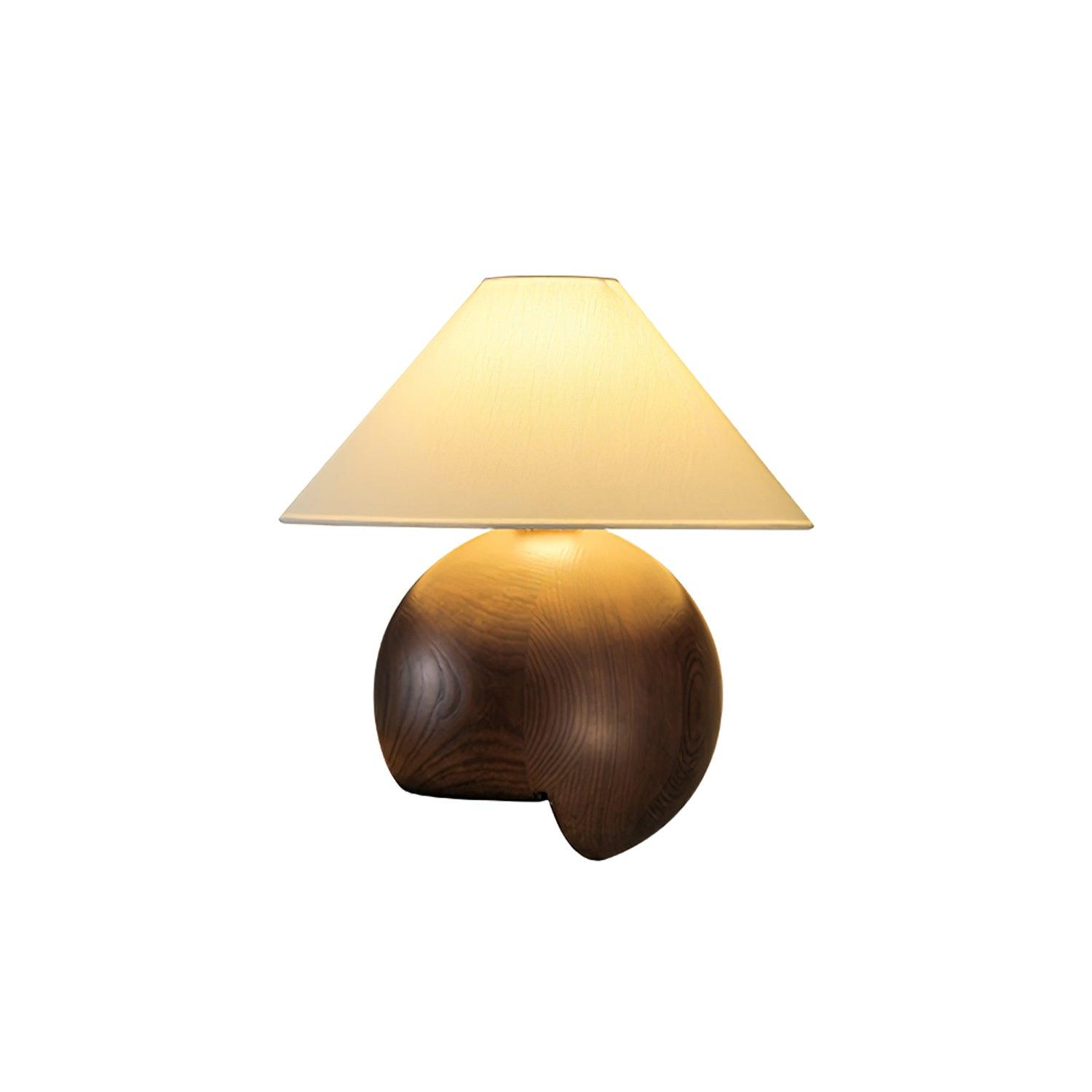 Corner Log Table Lamp - Blowlighting