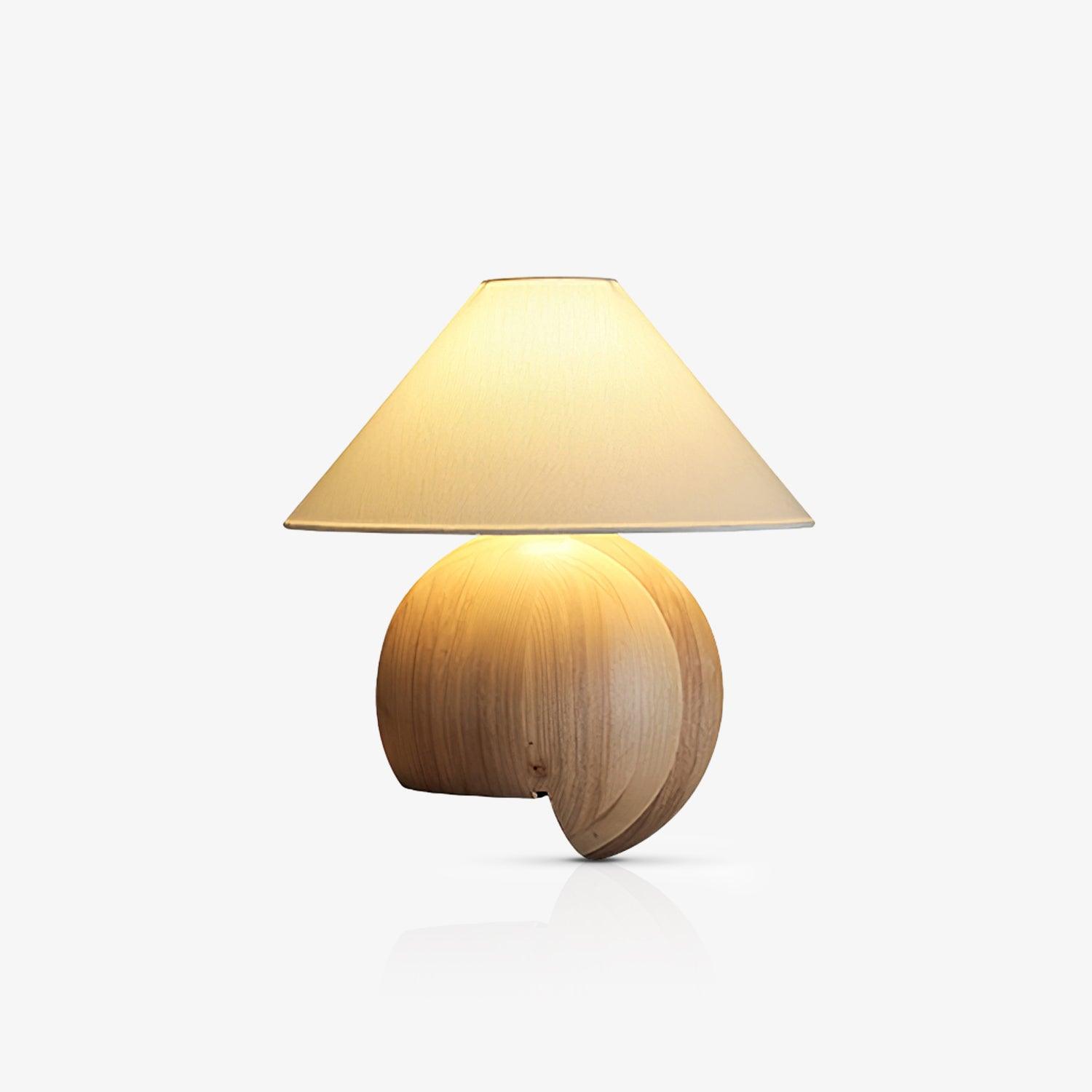 Corner Log Table Lamp - Blowlighting