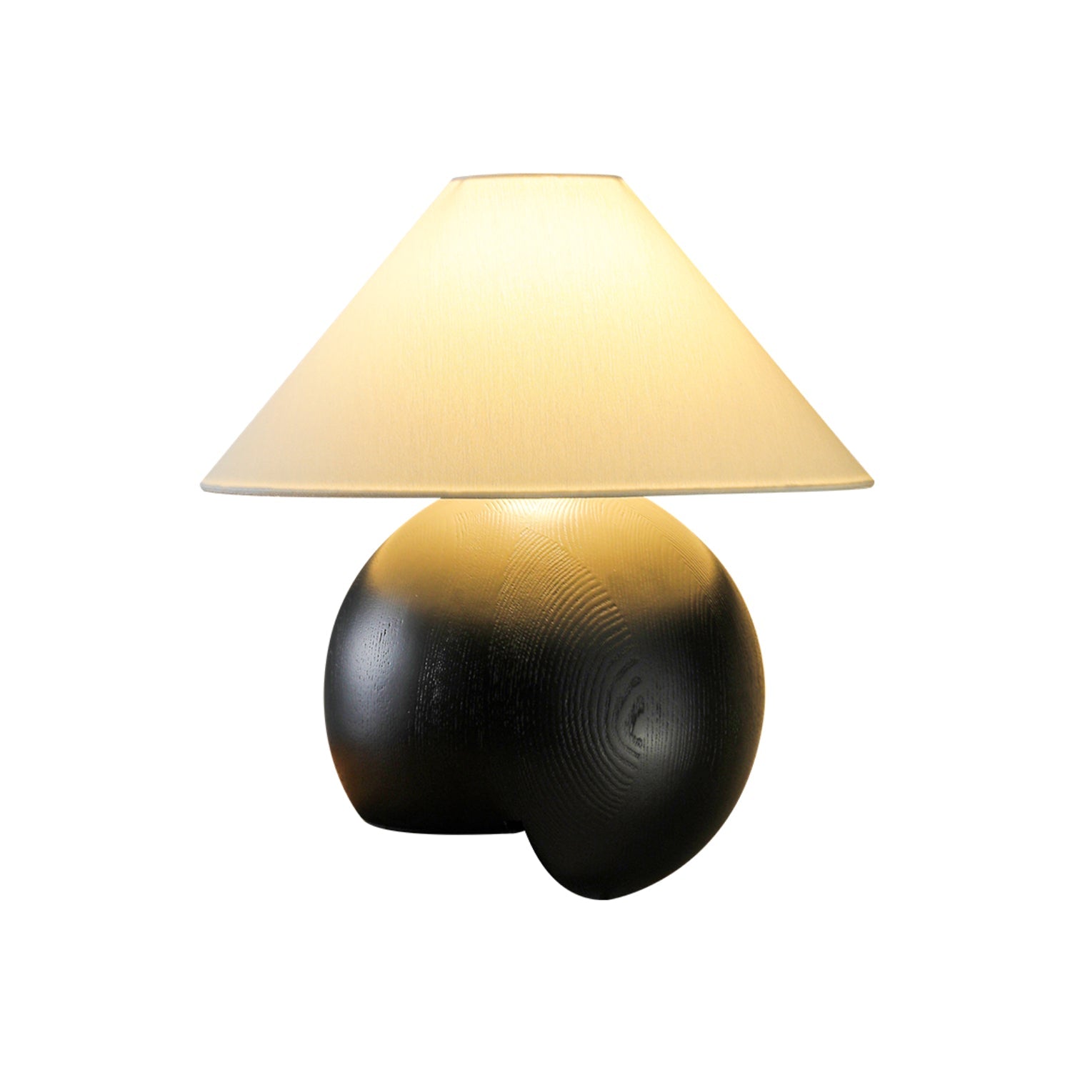 Corner Log Table Lamp - Blowlighting