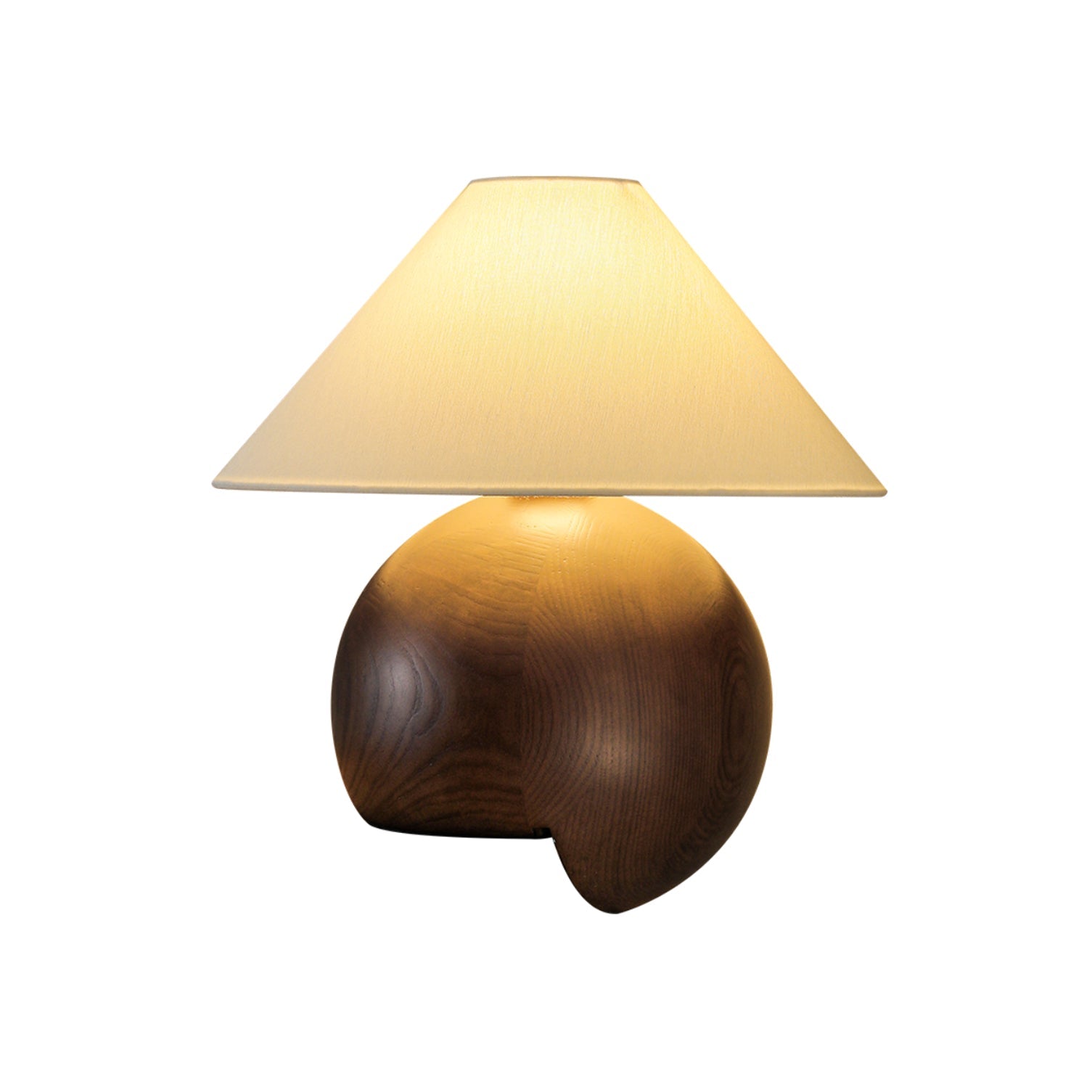 Corner Log Table Lamp - Blowlighting