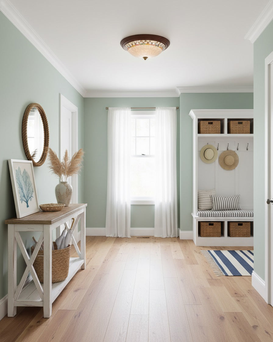 Corvielle Bohemian Shell Ceiling Light