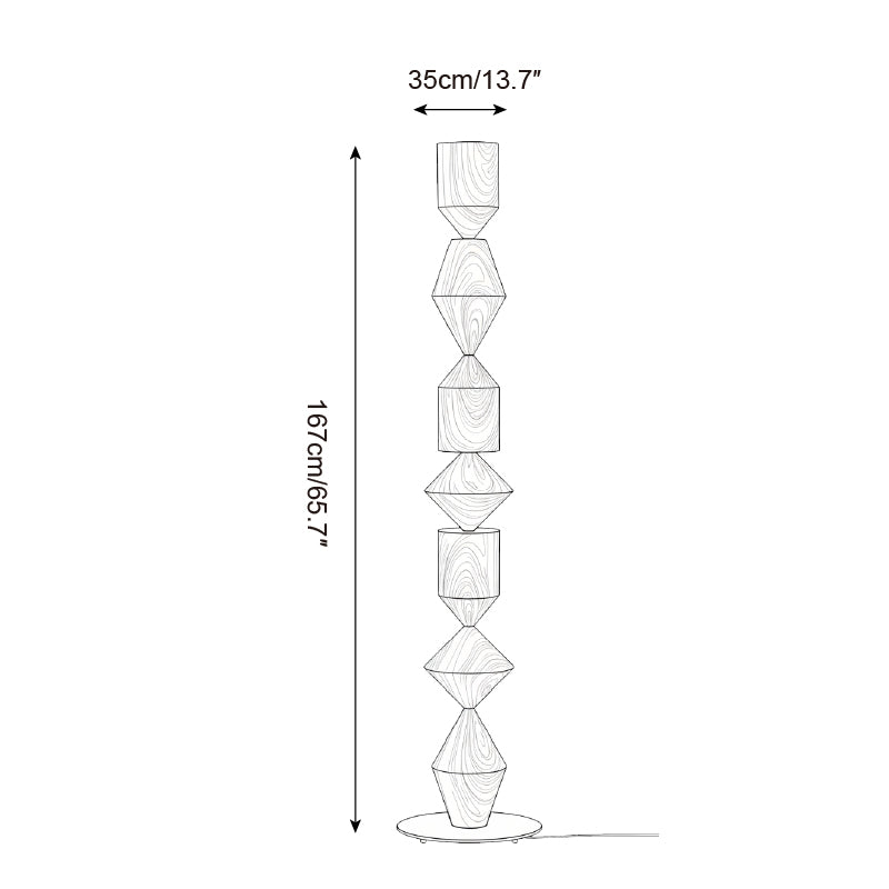 Costantina Modern Metal Floor Light