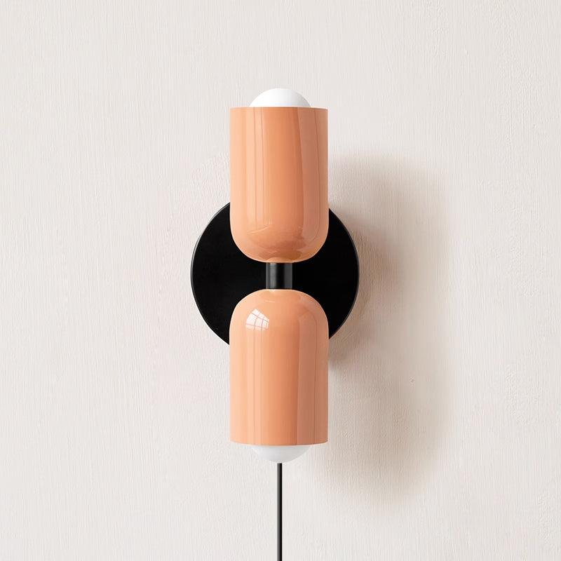 Couleur Double Plug In Wall Lamp - Blowlighting