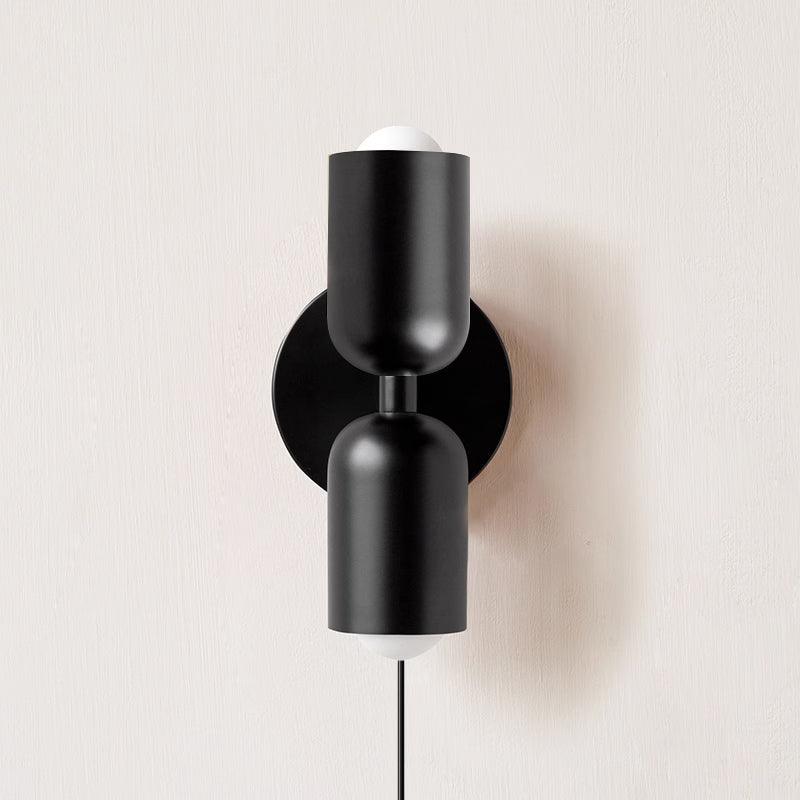 Couleur Double Plug In Wall Lamp - Blowlighting