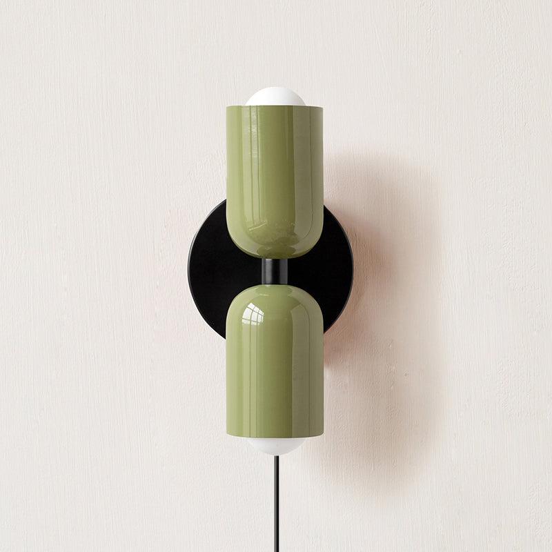 Couleur Double Plug In Wall Lamp - Blowlighting