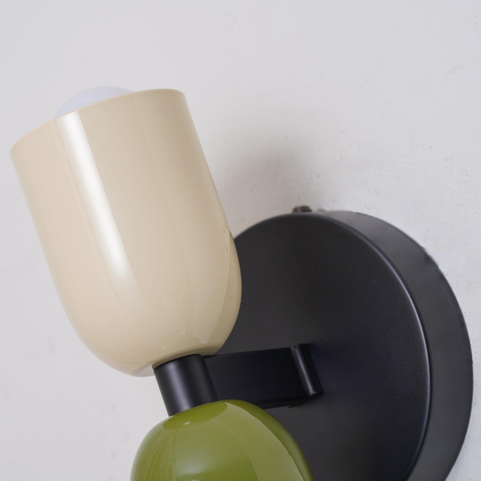 Couleur Double Plug In Wall Lamp - Blowlighting
